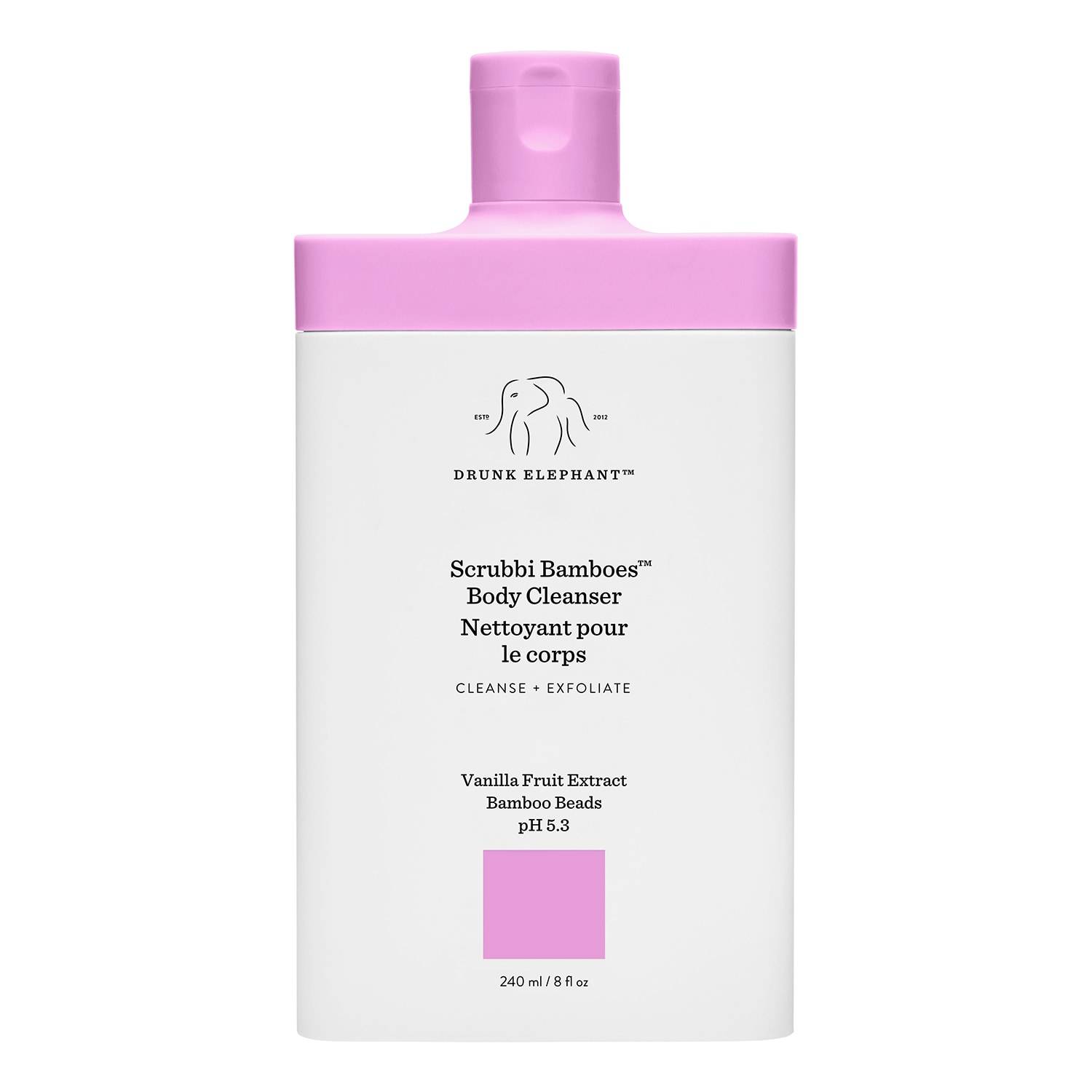 Drunk Elephant Scrubbi Bamboes Body Cleanser 240Ml