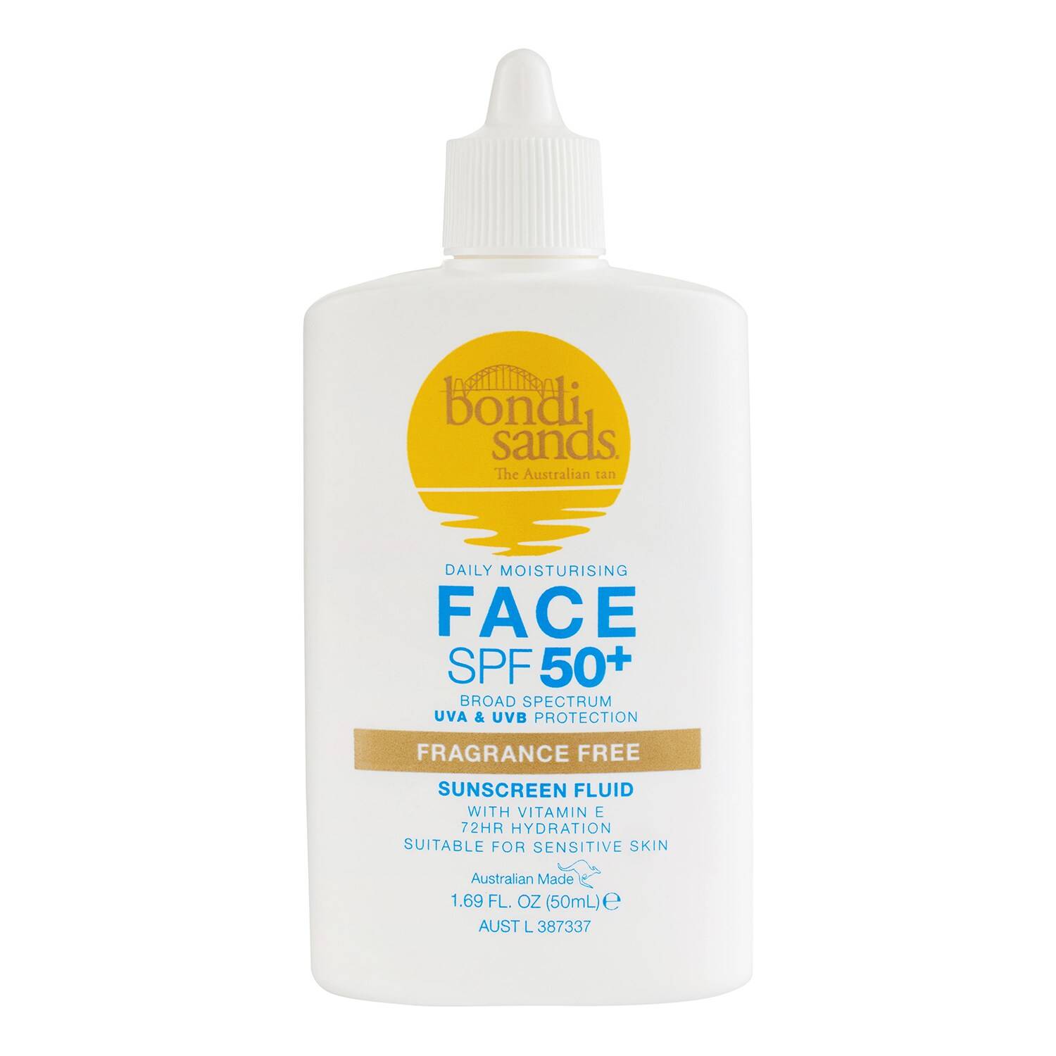 Bondi Sands Spf 50+ Fragrance Free Face Fluid 50Ml