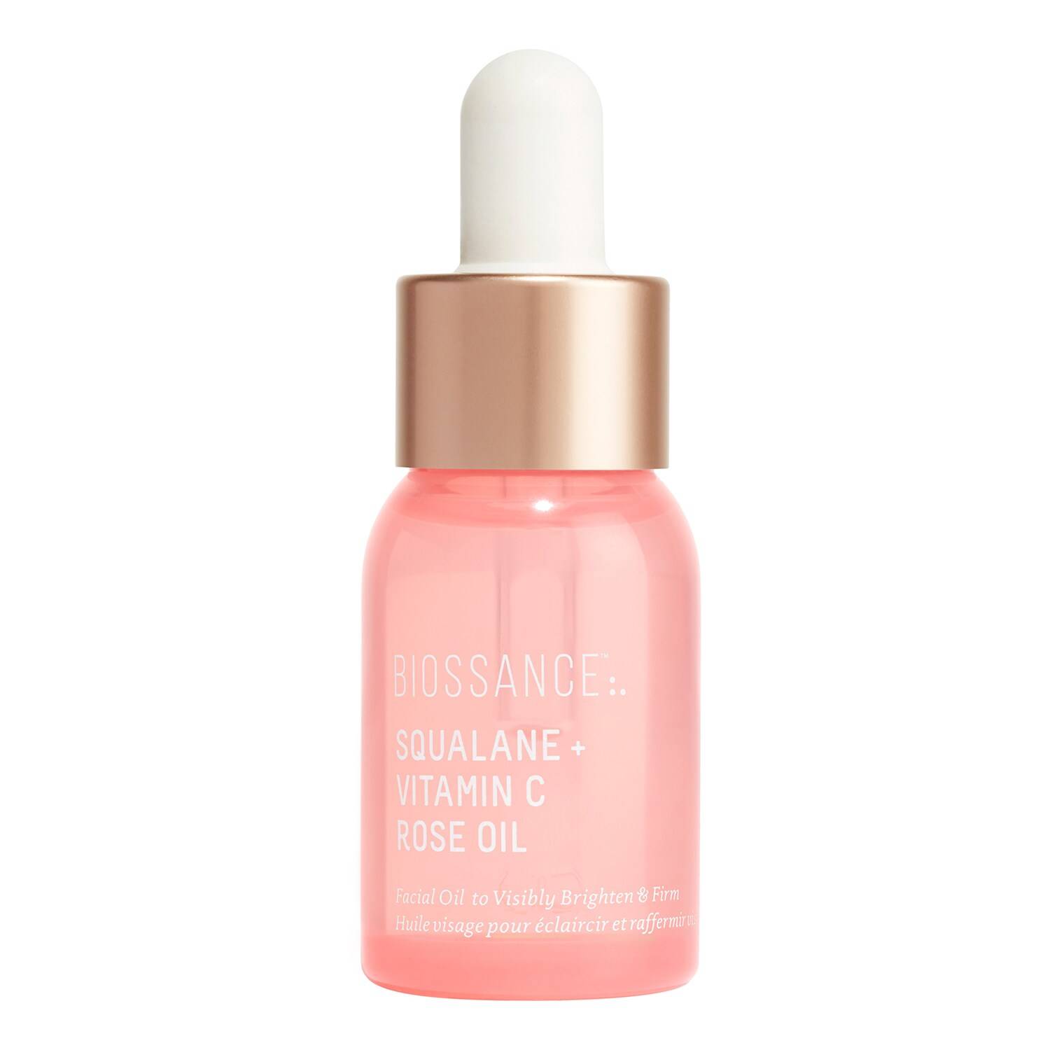 Biossance Squalane + Vitamin C Rose Oil 12Ml