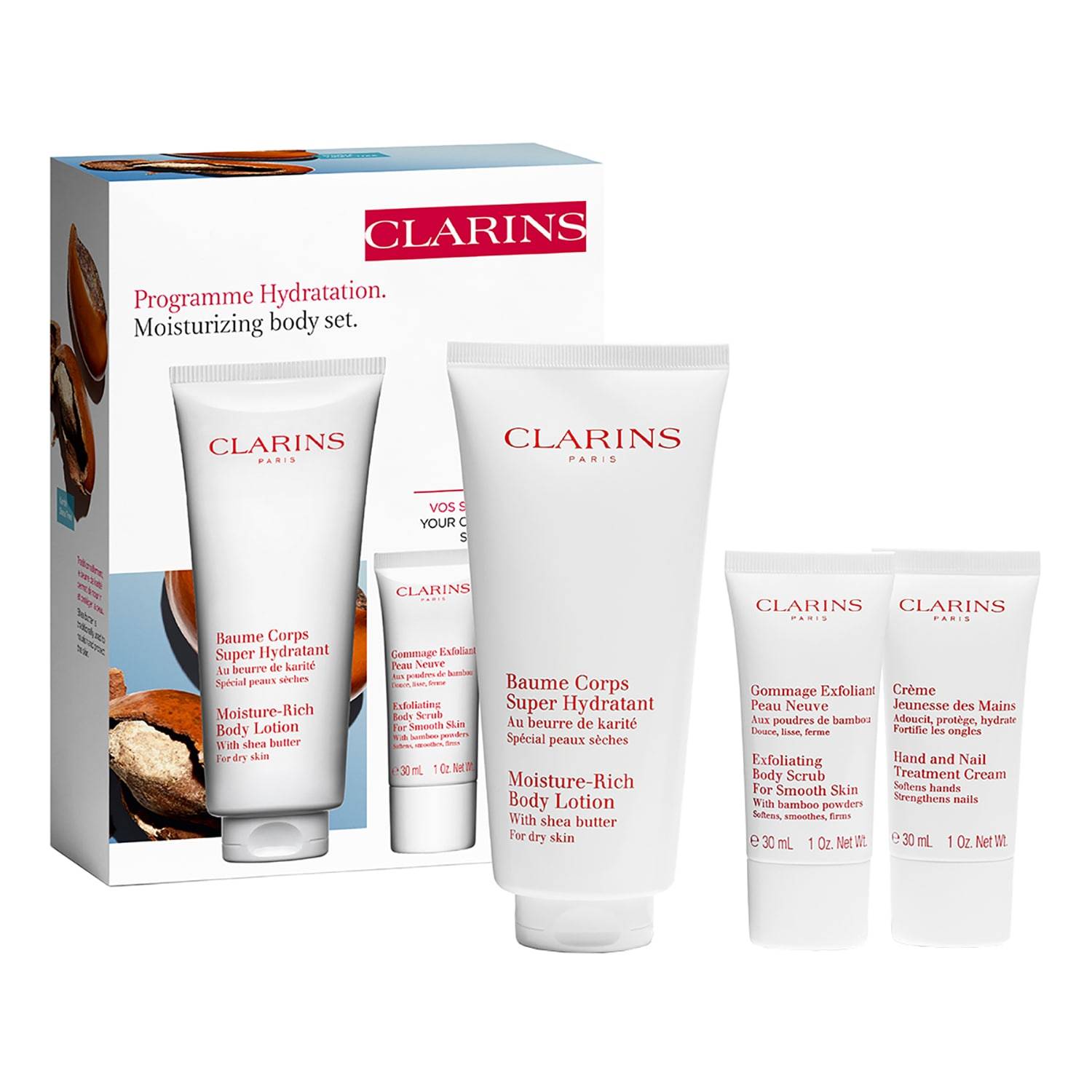 Clarins Moisturising Body Set