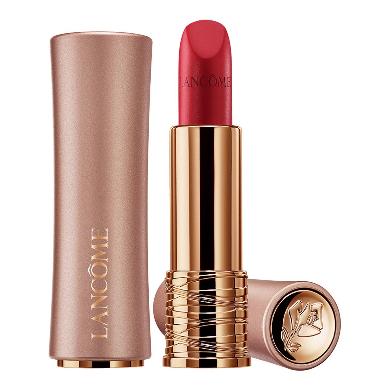 LANCÔME L'ABSOLU ROUGE INTIMATTE - Mat Lipstick 505 Attrape Coeur 3.2g