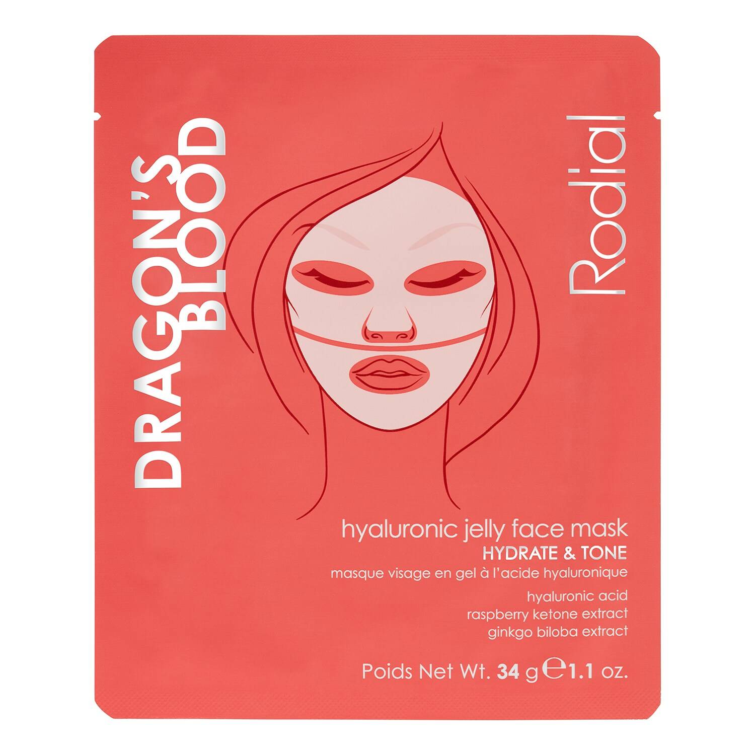 RODIAL Dragon's Blood Hyaluronic Night Cream Deluxe 34g
