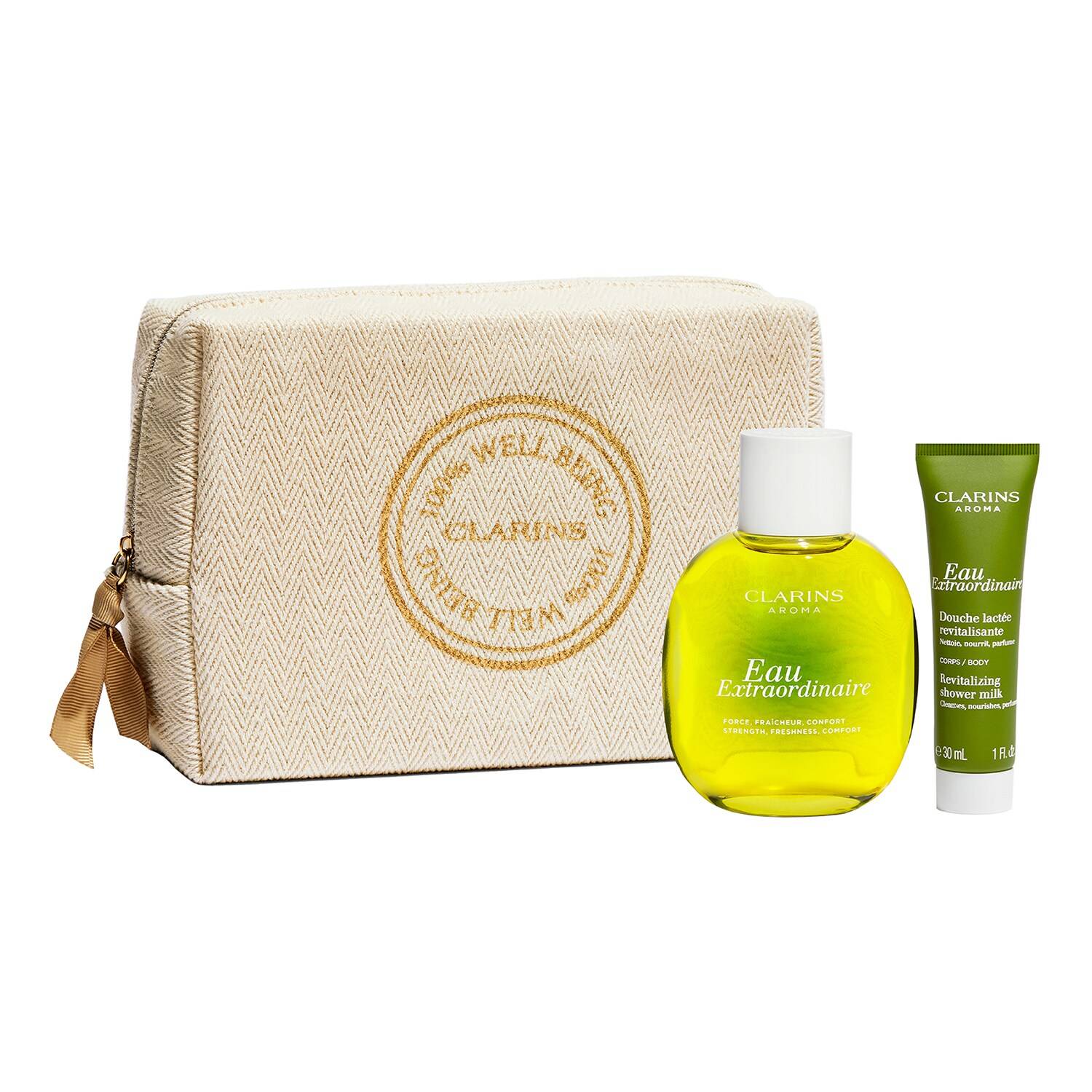 Clarins Inner Strength Routine Eau Extraordinaire Set