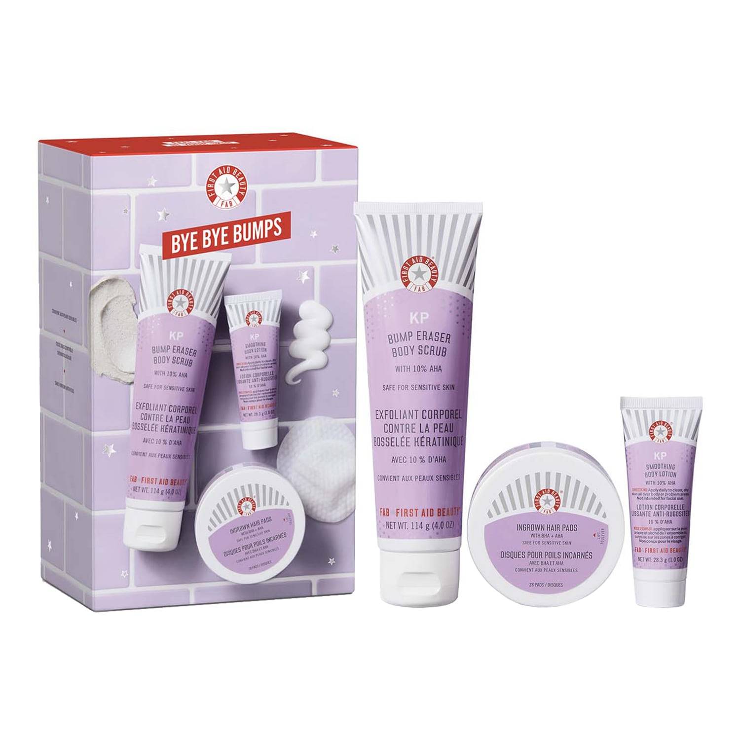 First Aid Beauty Bye Bye Bumps Best Of Body Kit