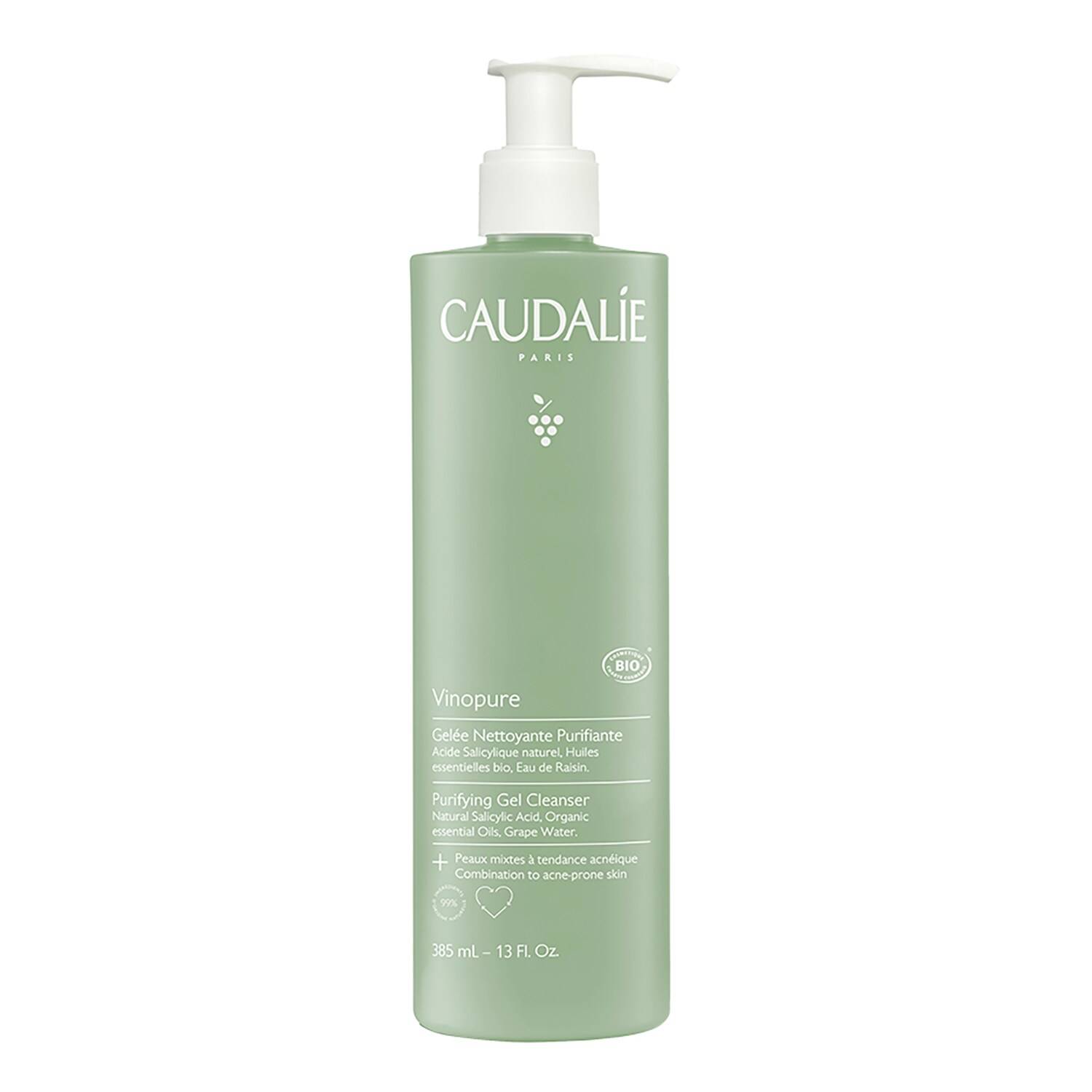 Caudalie Vinopure Purifying Gel Cleanser 385Ml