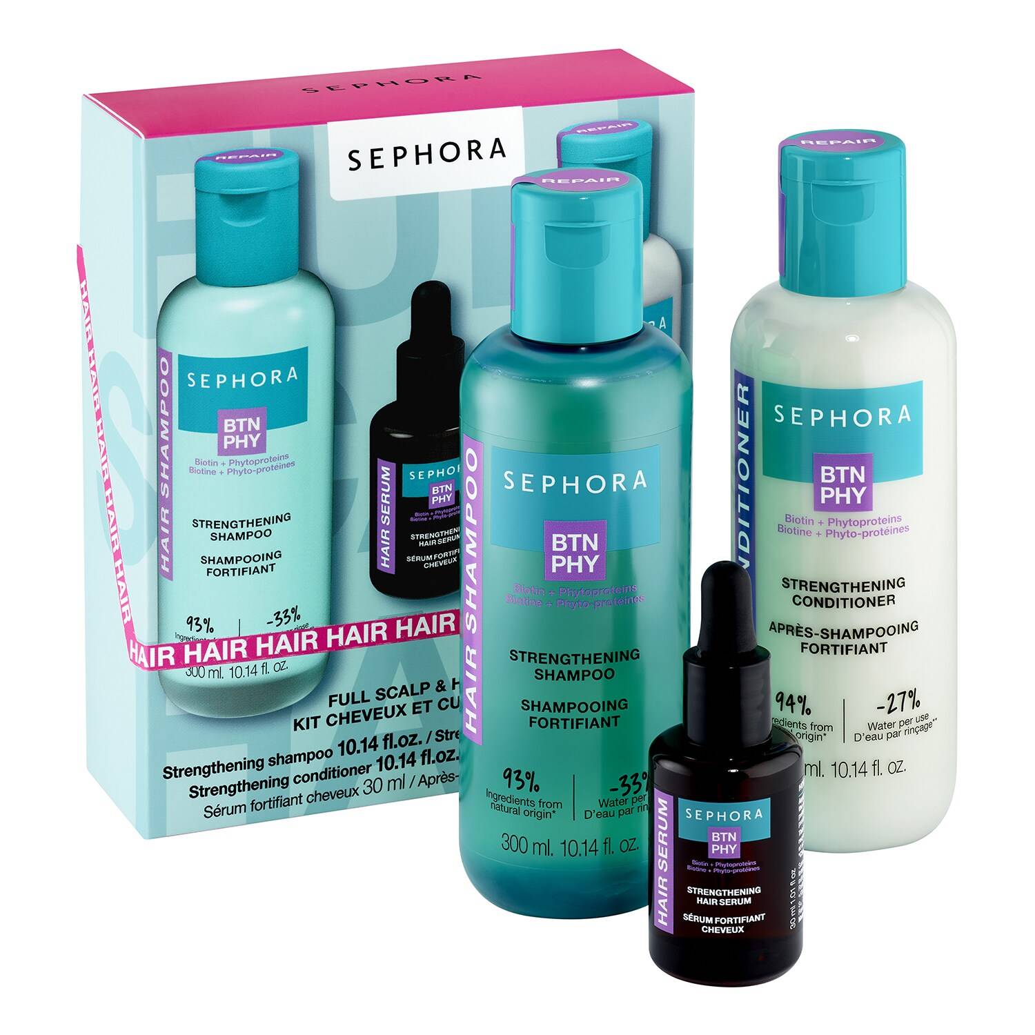Sephora Collection Hair And Scalp Repairing And Hydrating Hair Care Set