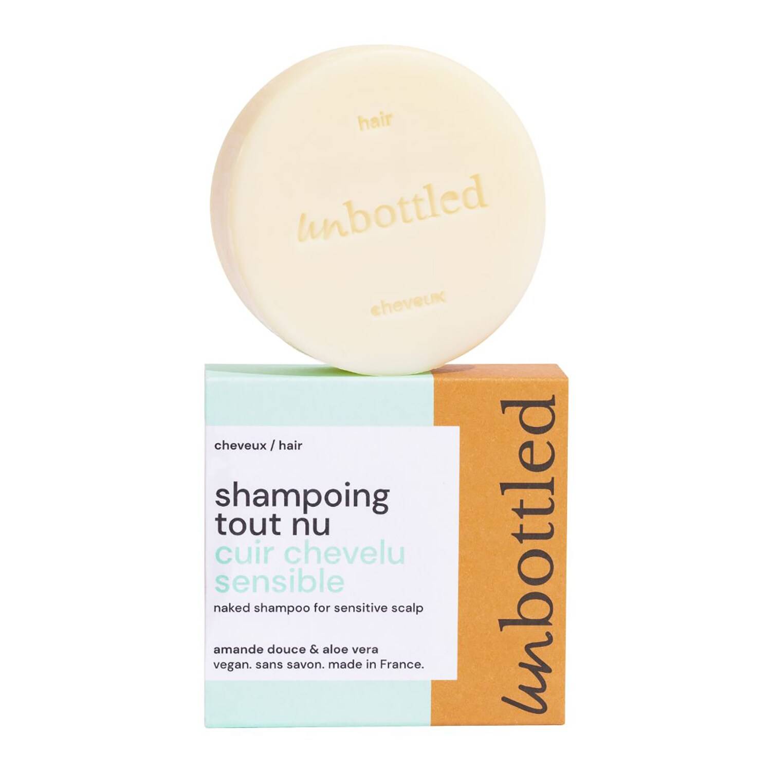 UNBOTTLED Naked Shampoo for Sensitive Scalp 75g