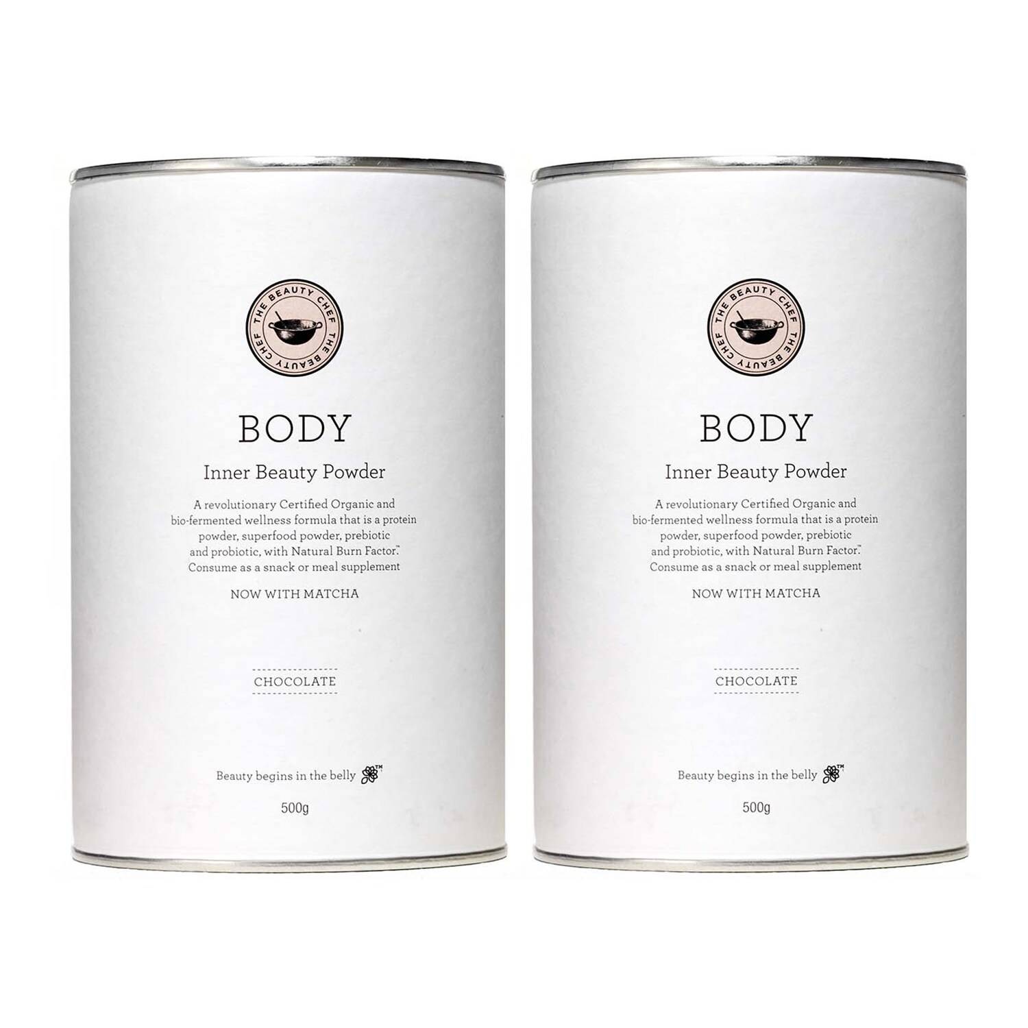 The Beauty Chef Body Inner Beauty Support Chocolate Duo