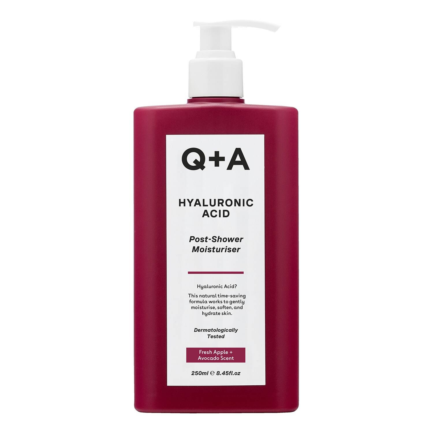 Q+A Hyaluronic Acid Post-Shower Moisturiser 250Ml