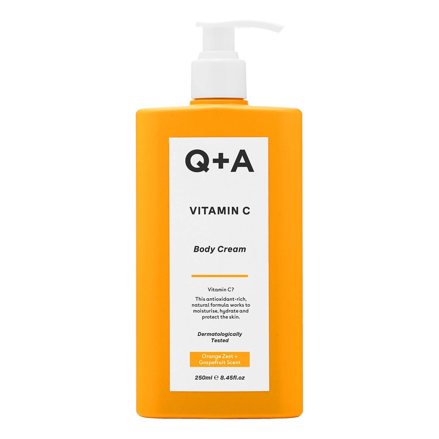 Q+A Vitamin C Body Cream 250Ml