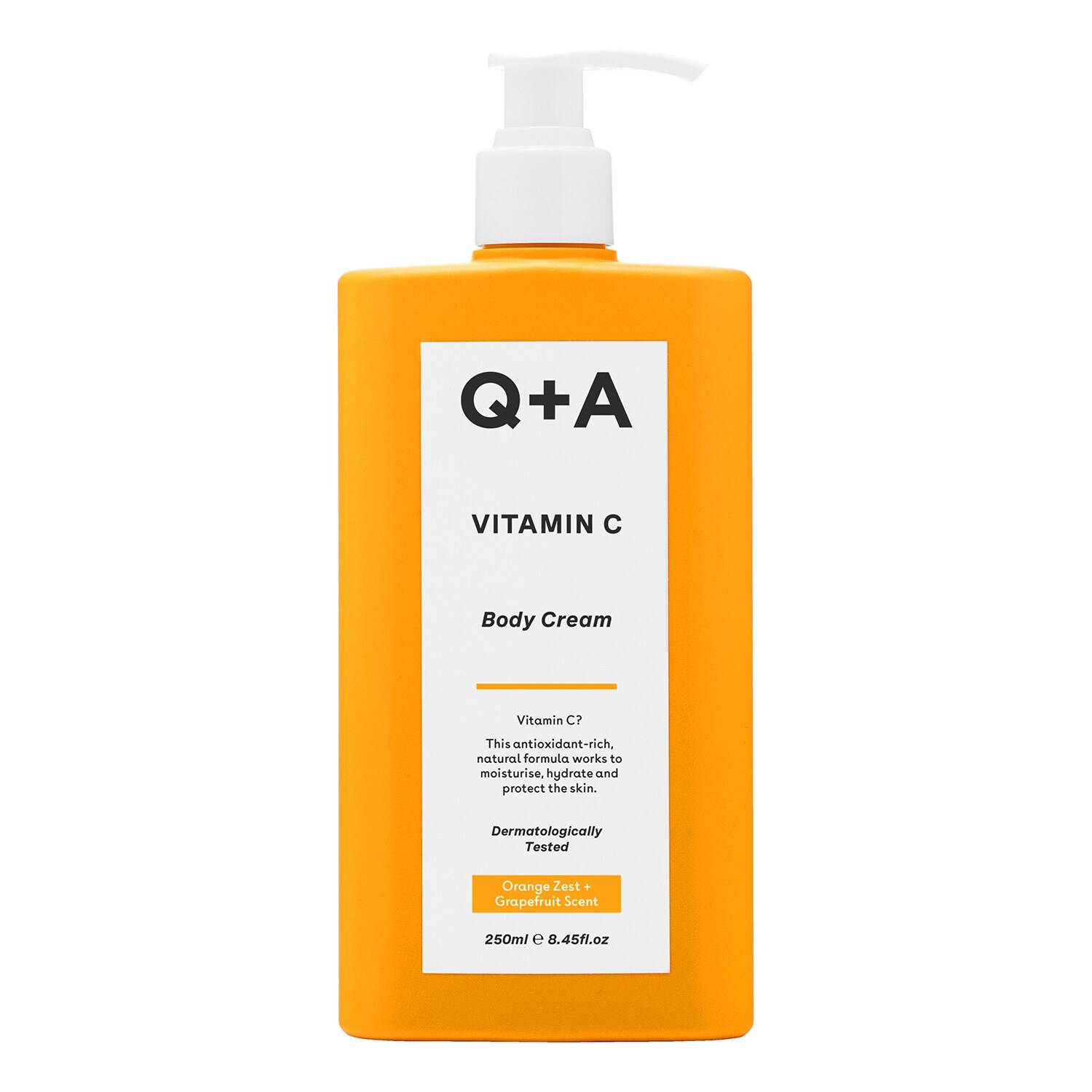 Q+A Vitamin C Body Cream 250Ml