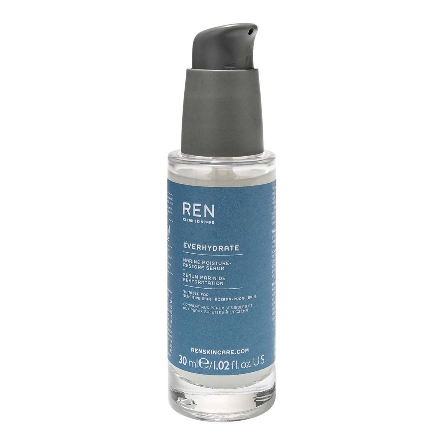 Ren Clean Skincare Everhydrate Marine Moisture-Restore Serum 30Ml