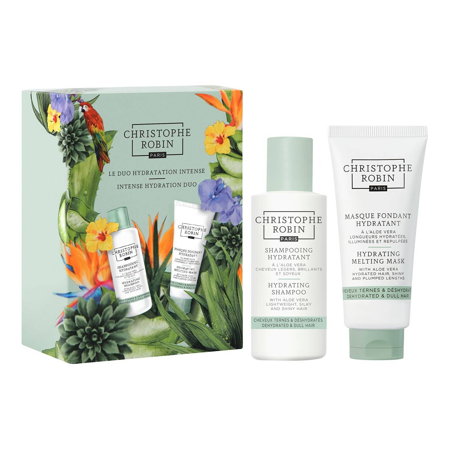 Christophe Robin Intense Hydration Hair Care Set