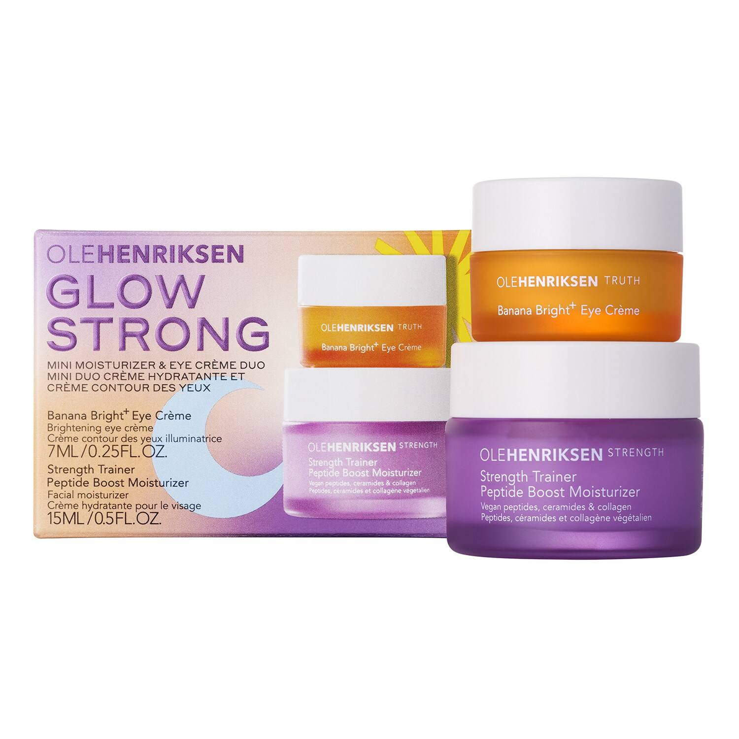 Olehenriksen Glow Strong Set Mini Moisturizer & Eye Crème Duo