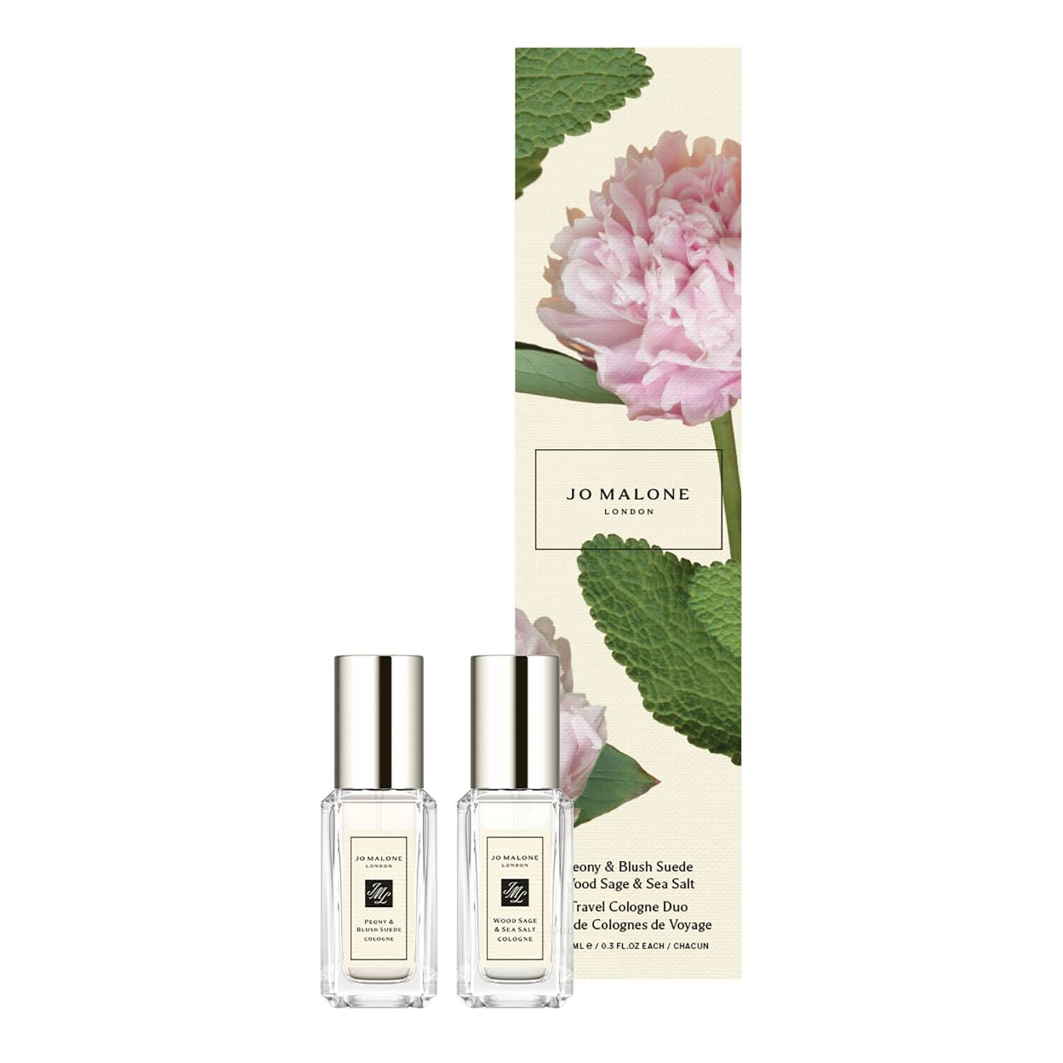 JO MALONE LONDON Wood Sage & Sea Salt / Peony Blush & Suede Travel Cologne Duo