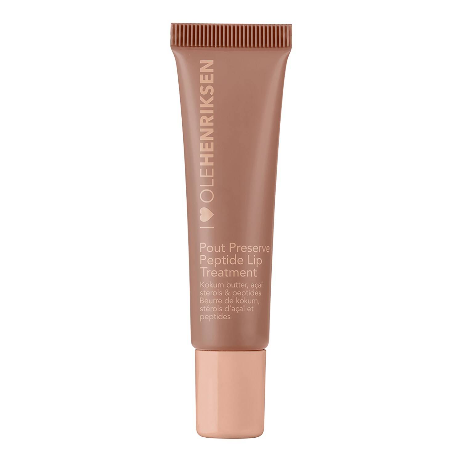 Olehenriksen Glimmer Pout Preserve Lip Treatment Strawberry Sorbet Crème Brûlée