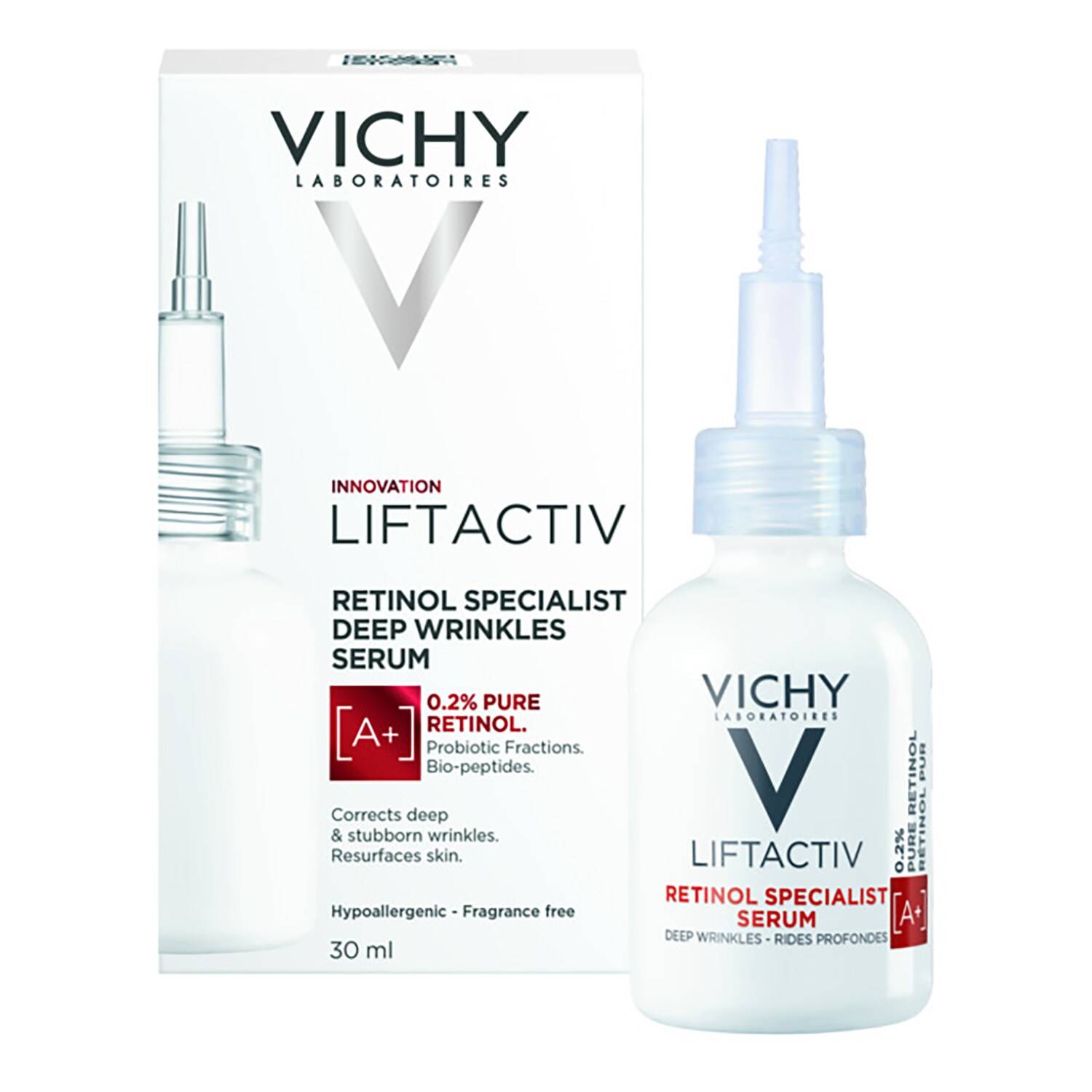 Vichy Liftactiv 0.2% Pure Retinol Specialist Deep Wrinkles Serum 30Ml