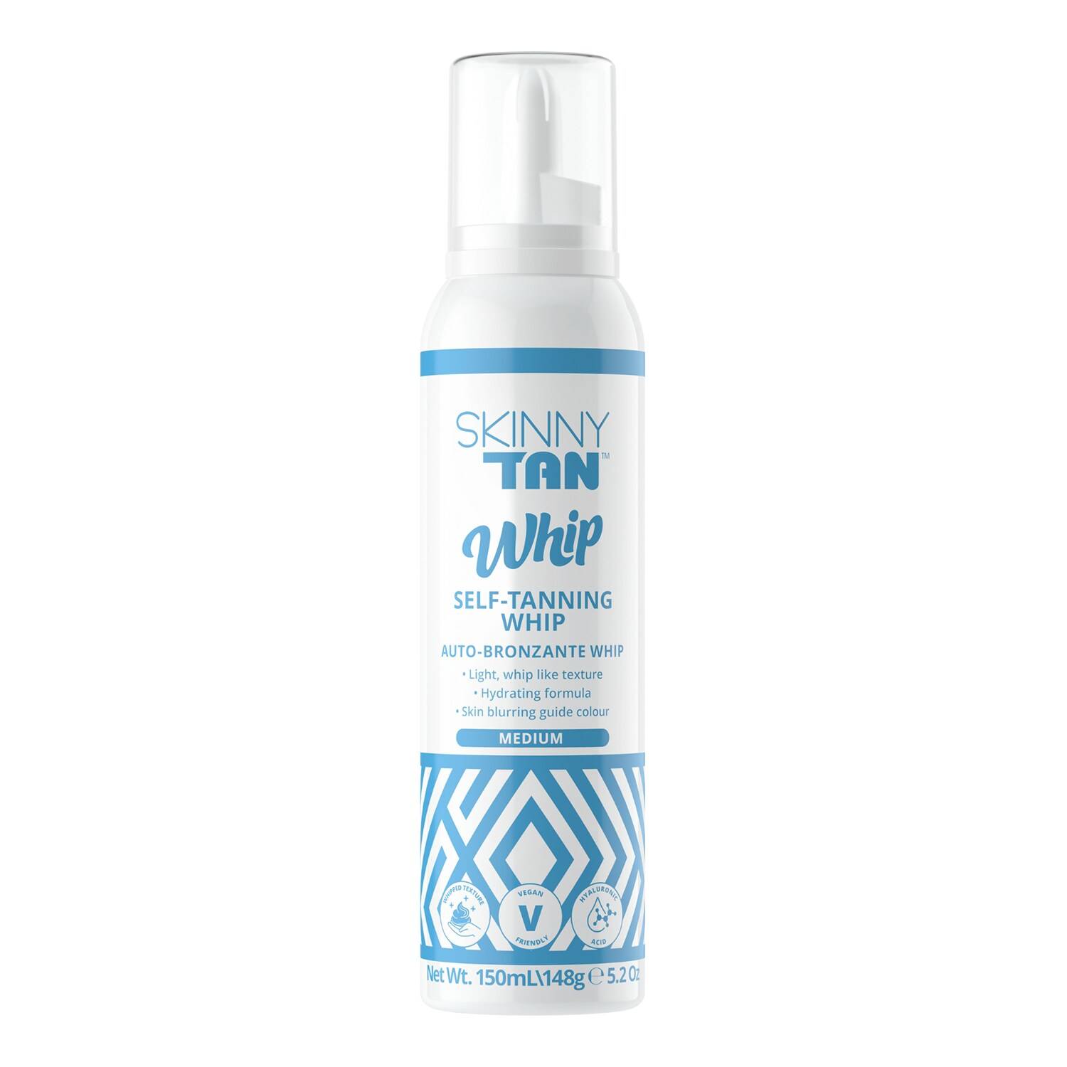 SKINNY TAN Self Tanning Whip Medium 150ml