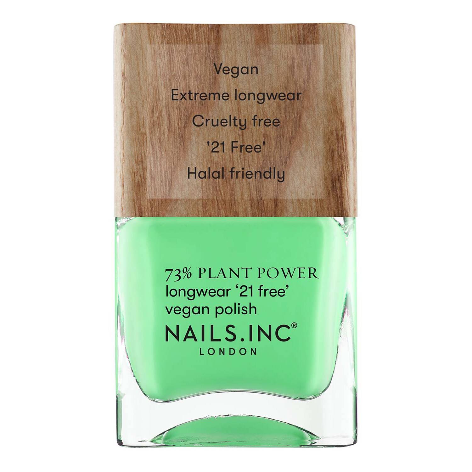 Nails Inc 73% Plant Power Easy Being Green 14Ml