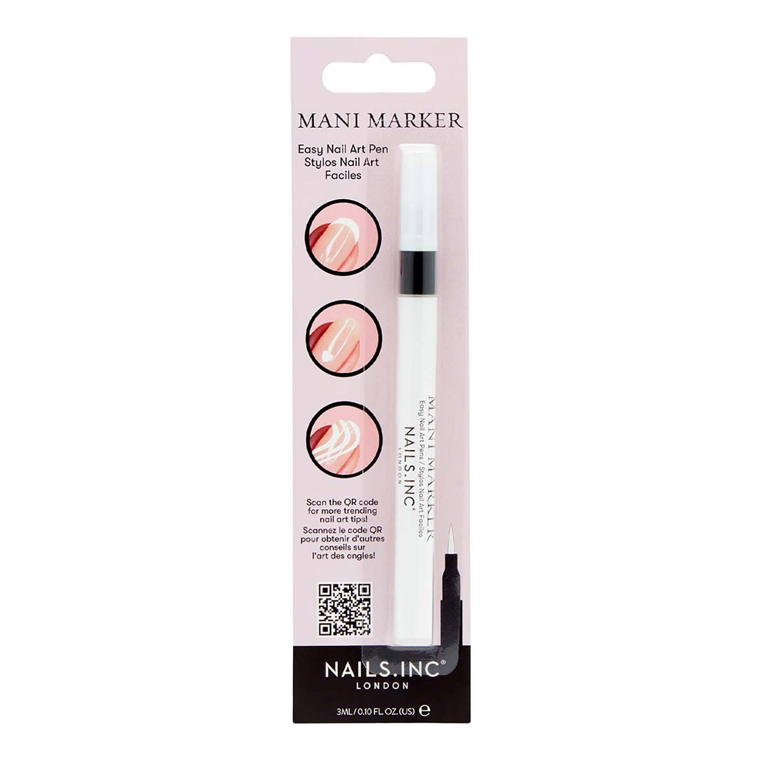 Nails Inc Mani Marker White 3Ml White