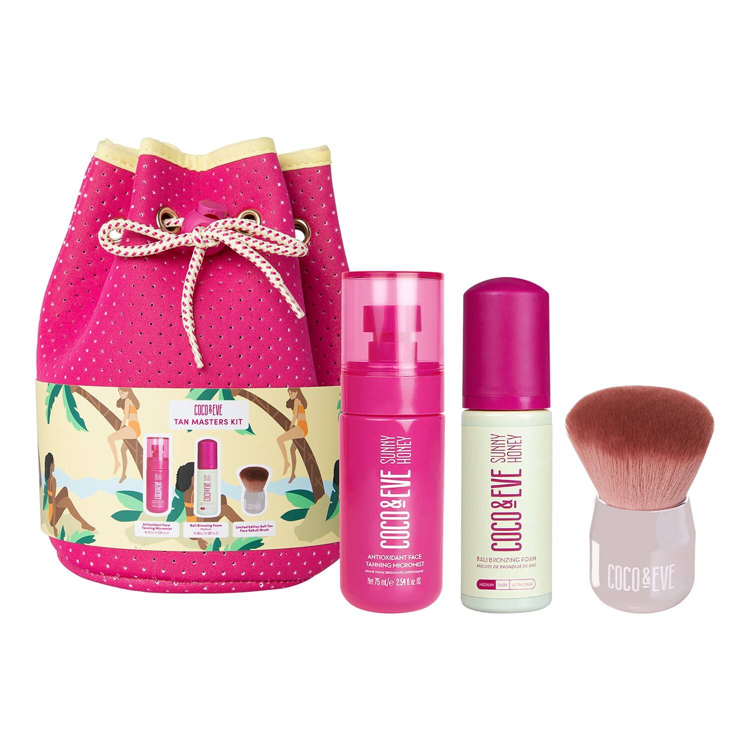 Coco & Eve Sunny Honey Tan Masters Medium Kit