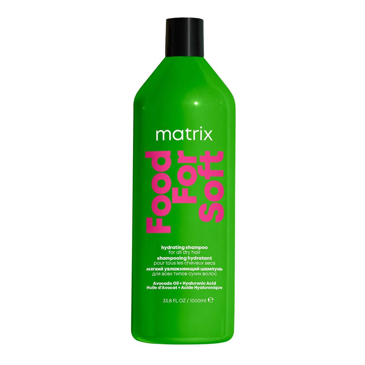 Matrix Food For Soft Hydrating Shampoo Avocado Oil And Hyaluronic Acid 1000Ml