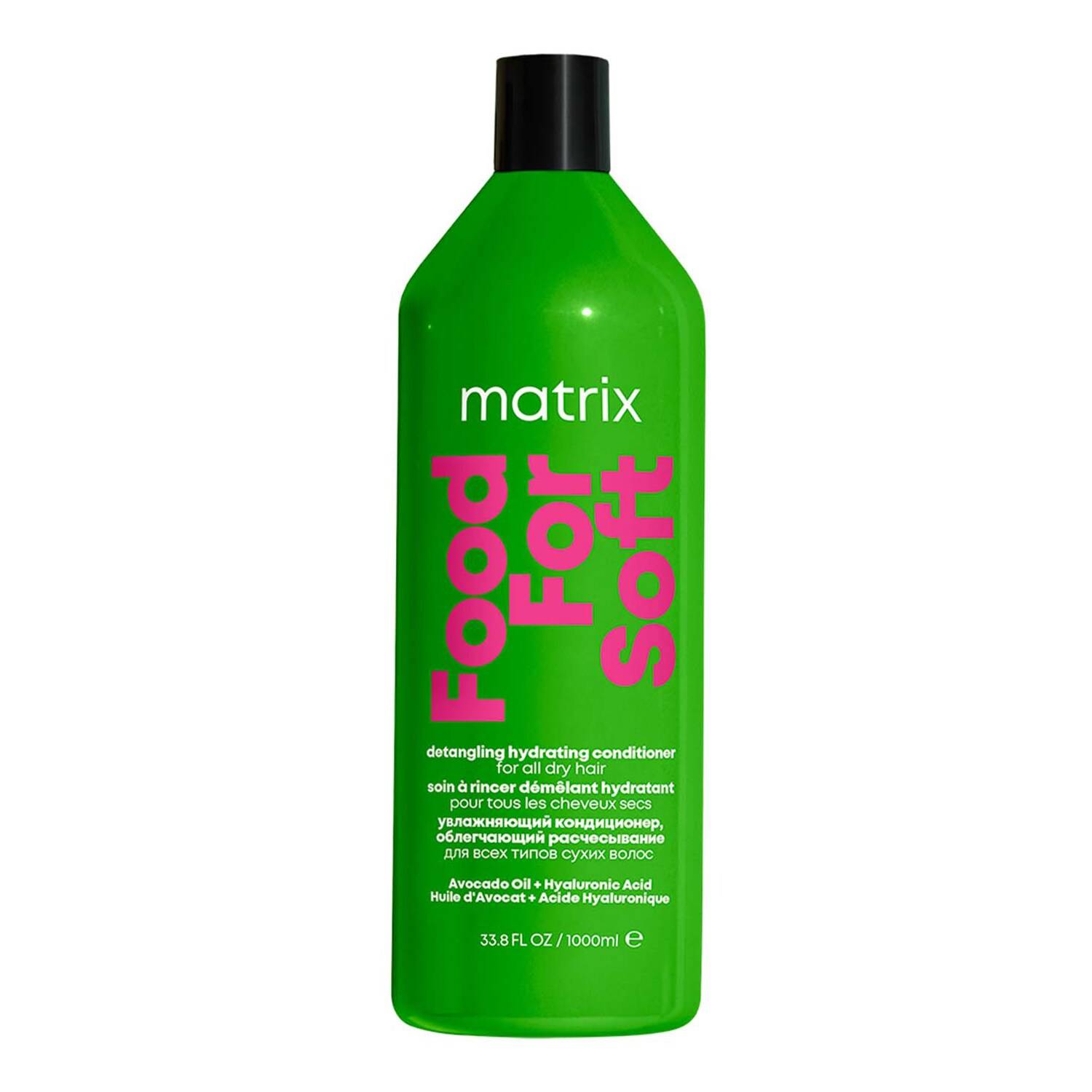 Matrix Food For Soft Detangling Conditioner With Avocado Oil And Hyaluronic Acid 1000Ml