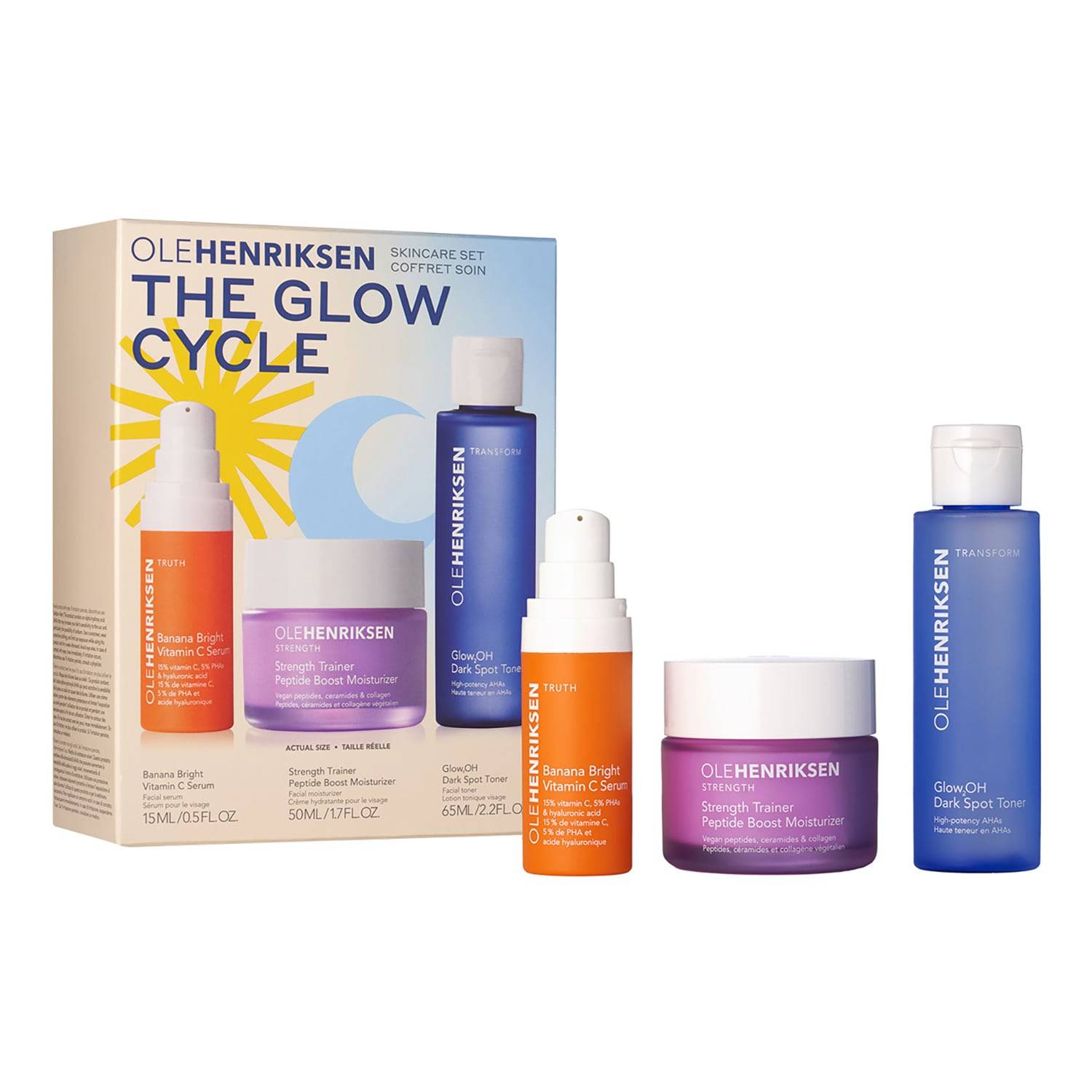 Olehenriksen The Glow Cycle Set