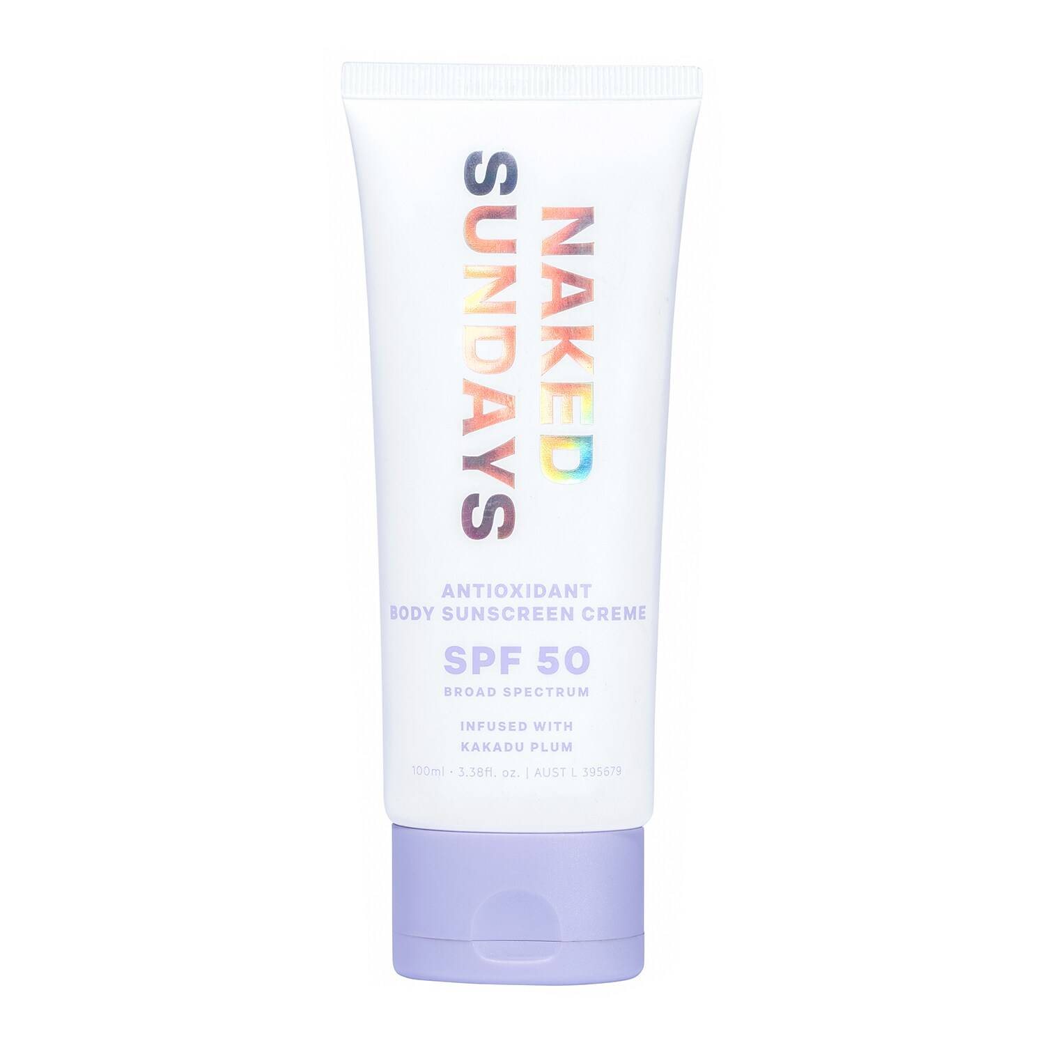 Naked Sundays Spf50 Antioxidant Body Sunscreen Creme 100Ml