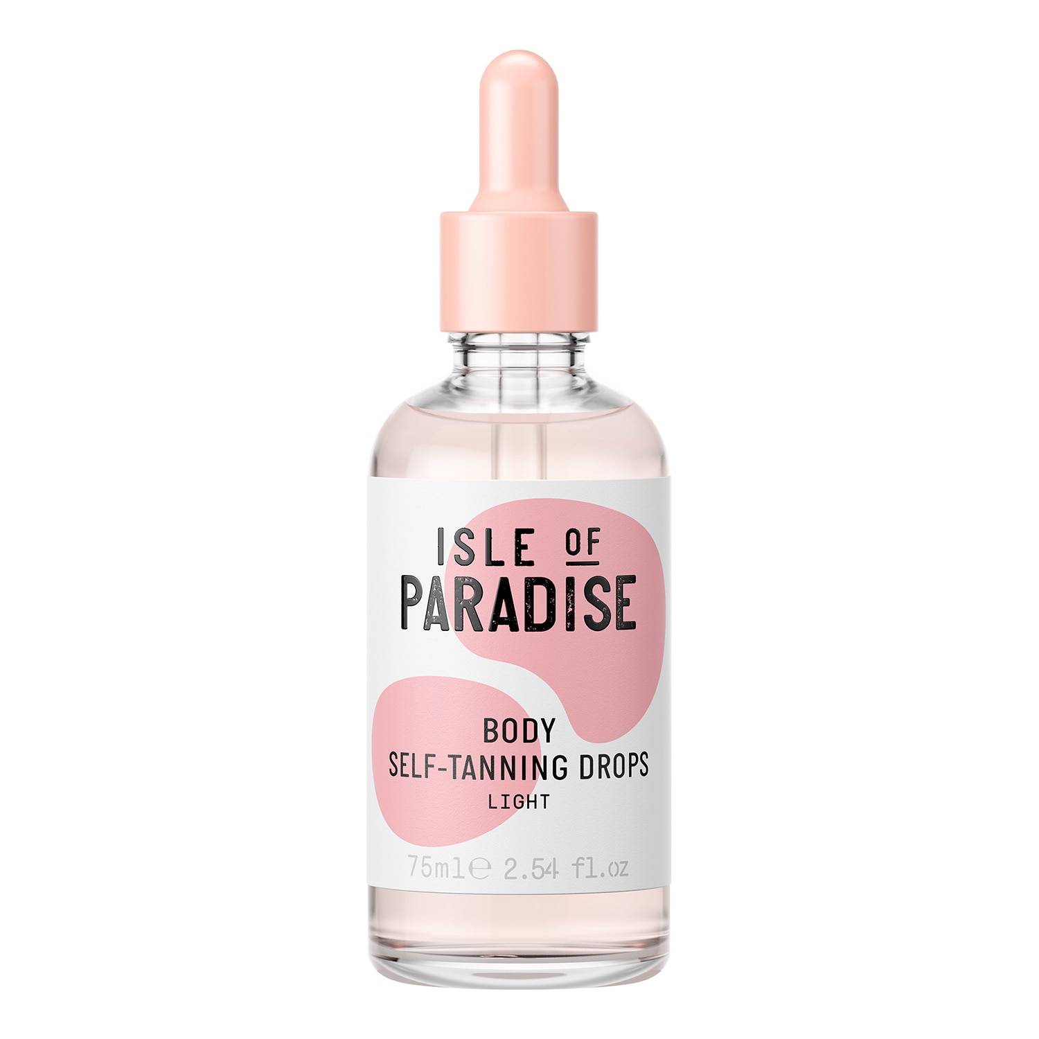 Isle Of Paradise Body Self-Tanning Drops Light 75Ml