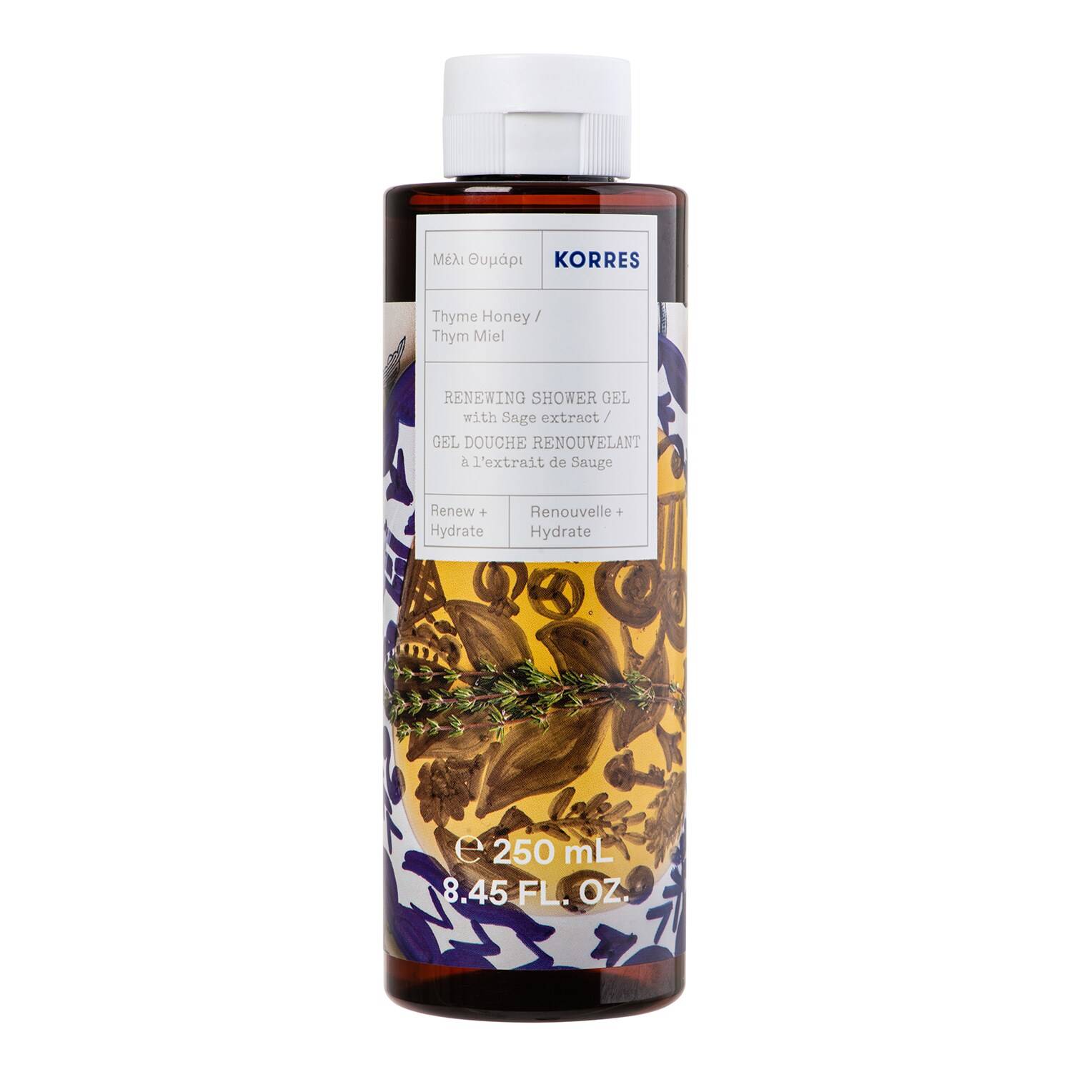 Korres Thyme Honey Shower Gel 250Ml