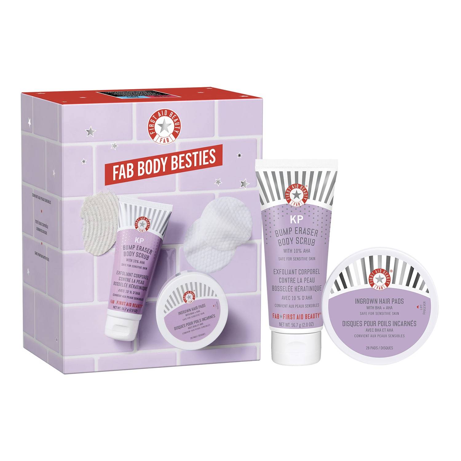 First Aid Beauty Fab Body Besties Smooth Skin Duo