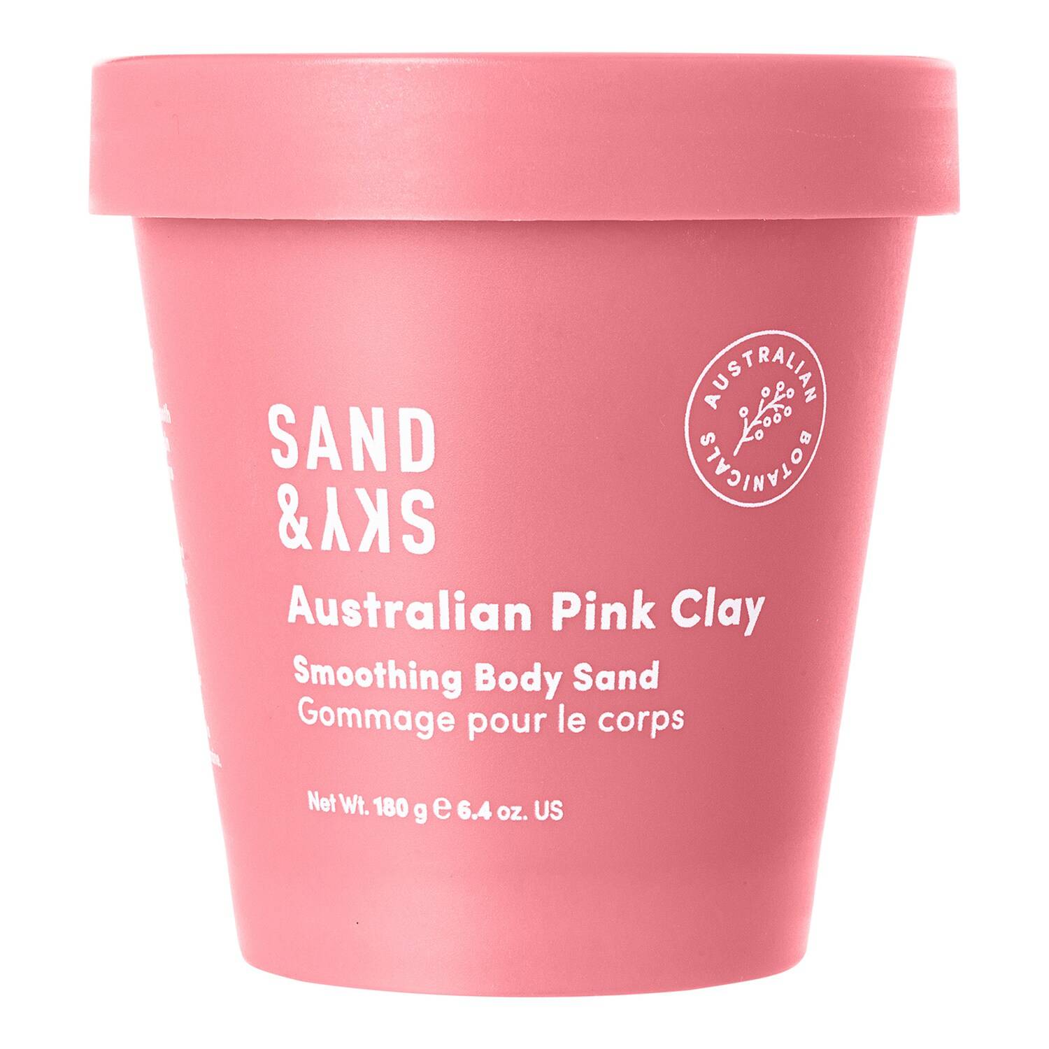 Sand & Sky Australian Pink Clay - Body Scrub 180G