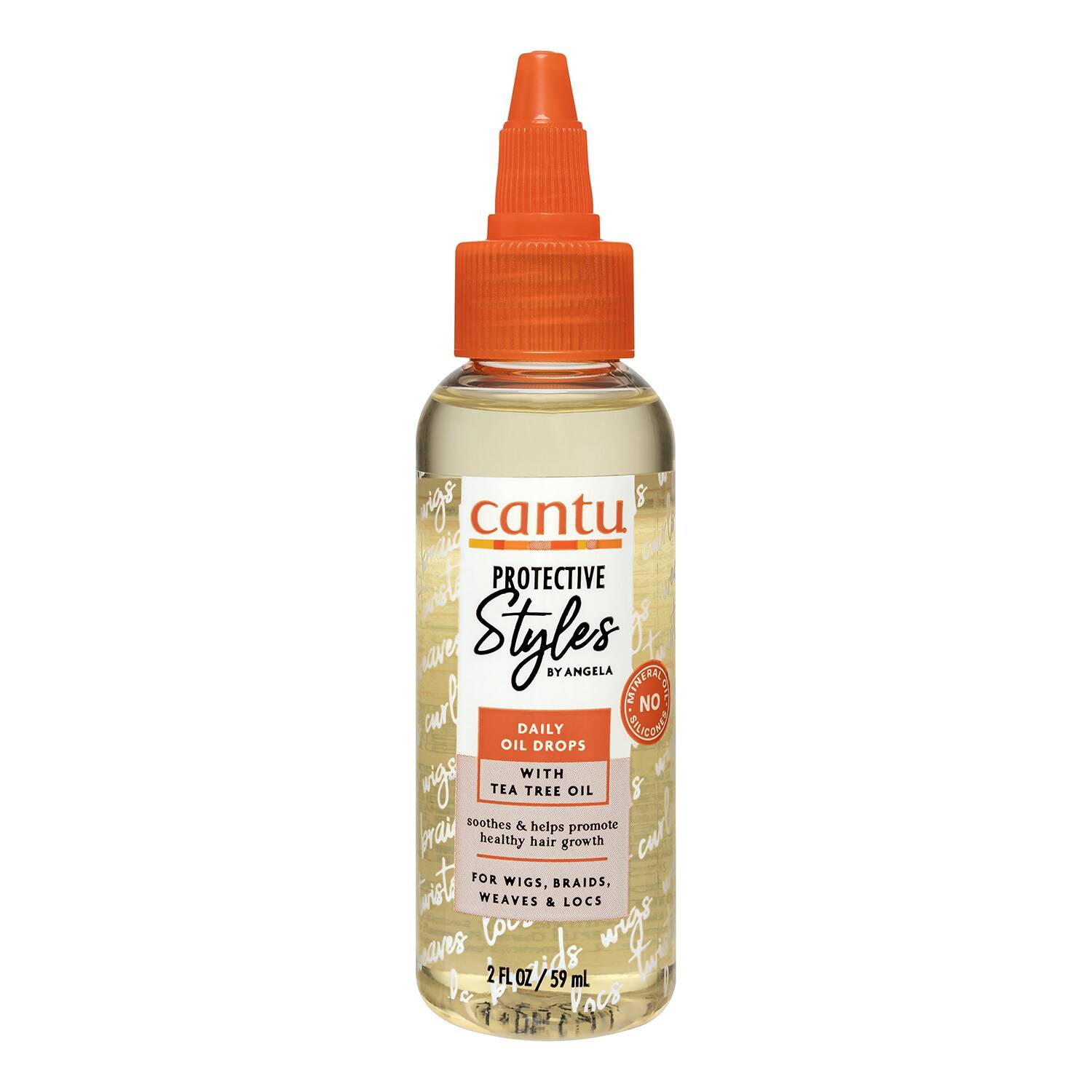 Cantu Protective Styles Daily Oil Drops With Tea Tree Oil 59Ml