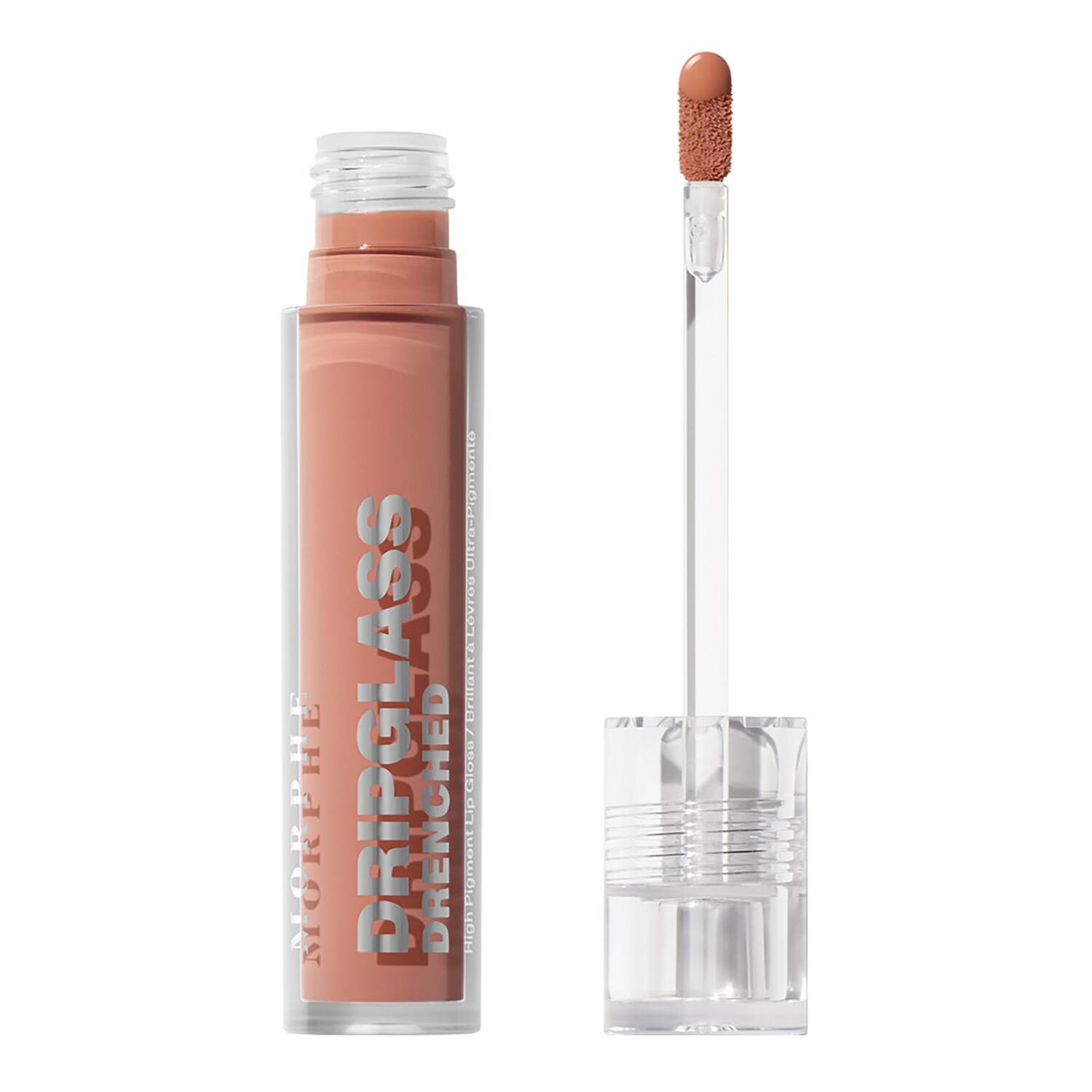 Morphe Dripglass Drenched High Pigment Lip Gloss 3.8Ml Naked Dip