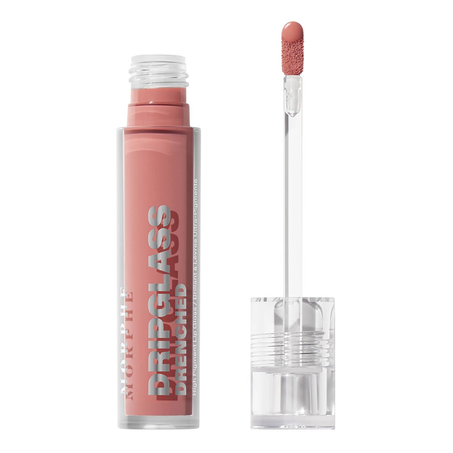 Morphe Dripglass Drenched High Pigment Lip Gloss 3.8Ml Wet Peach