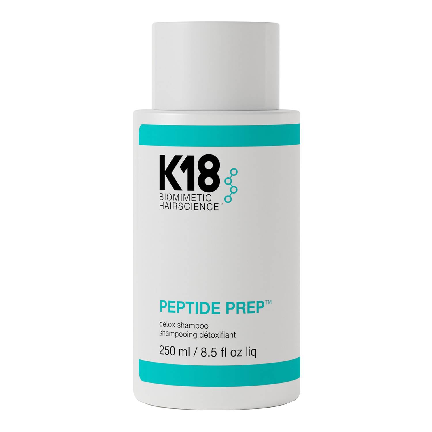 K18 Peptide Prep Detox Shampoo - Color-Safe 250Ml