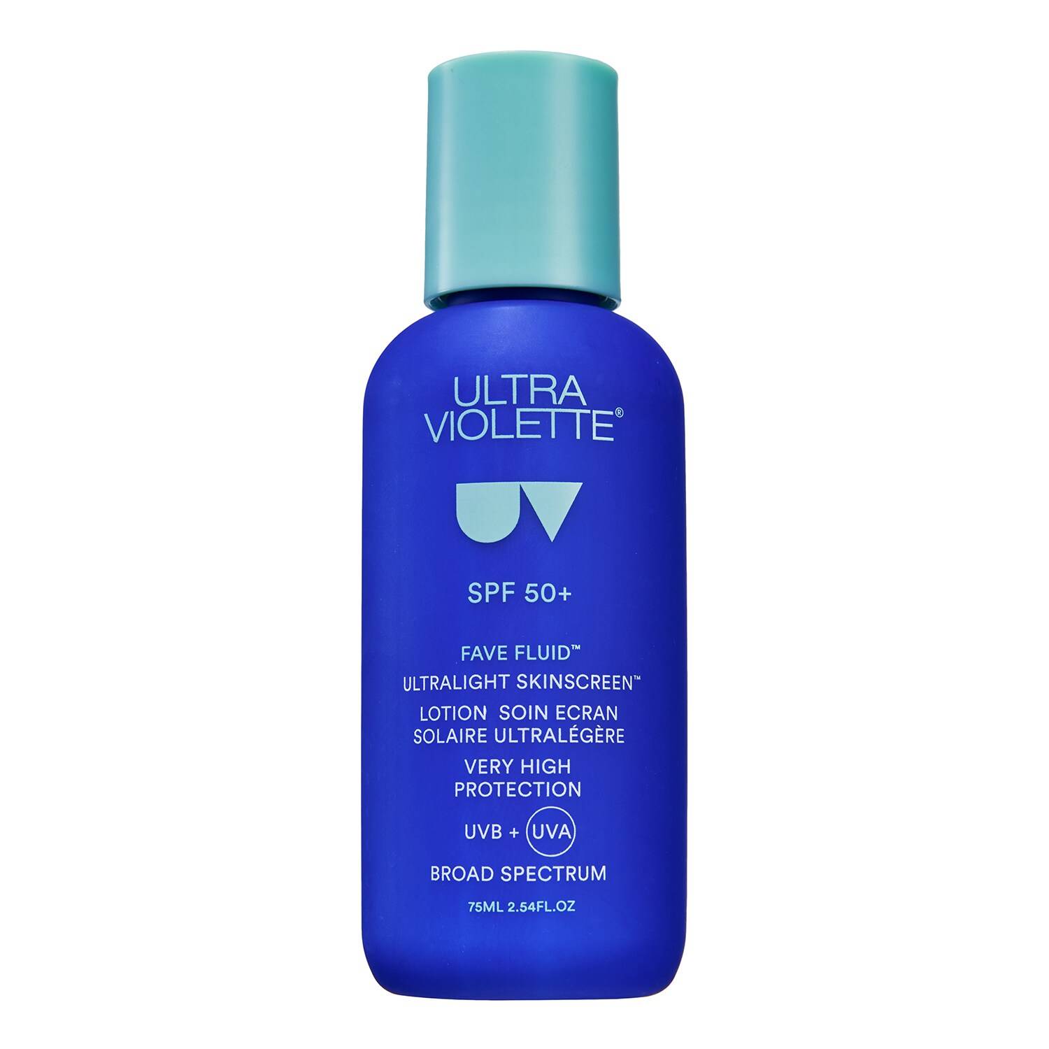 ULTRA VIOLETTE Fave Fluid SPF 50+ Skinscreen 75ml
