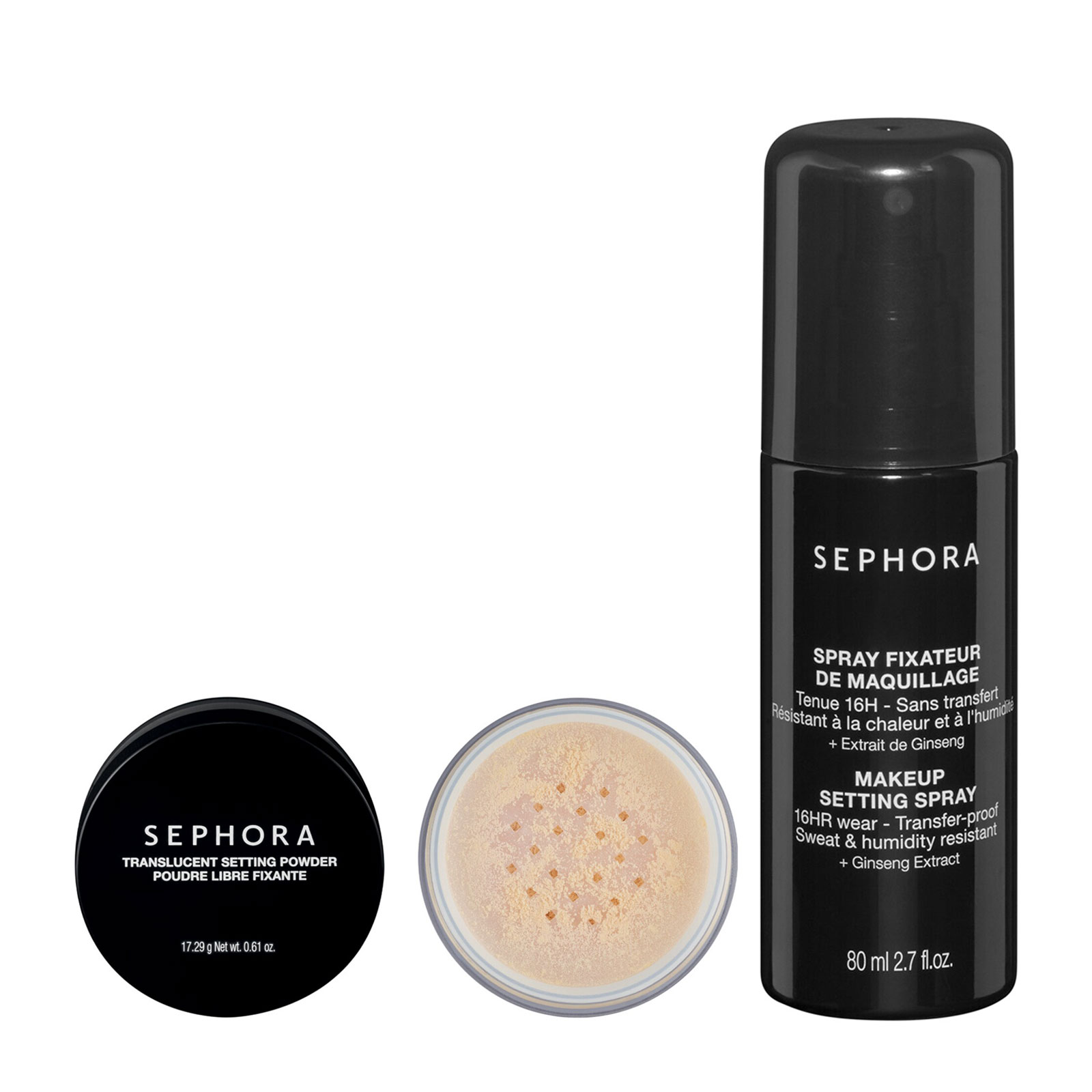 Sephora Collection Stay All Day Makeup Setting Duo