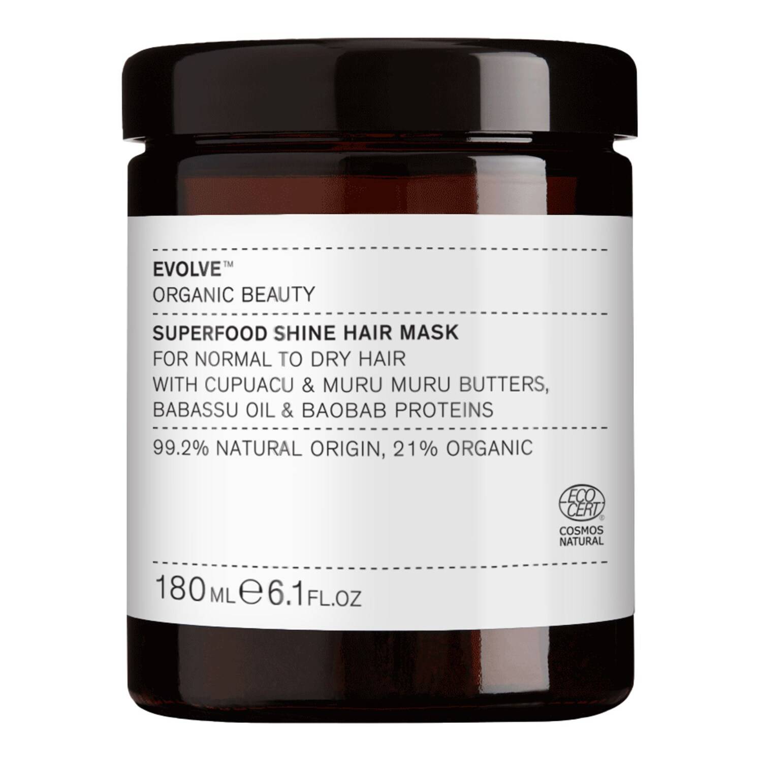 Evolve Superfood Shine Hair Mask 180Ml