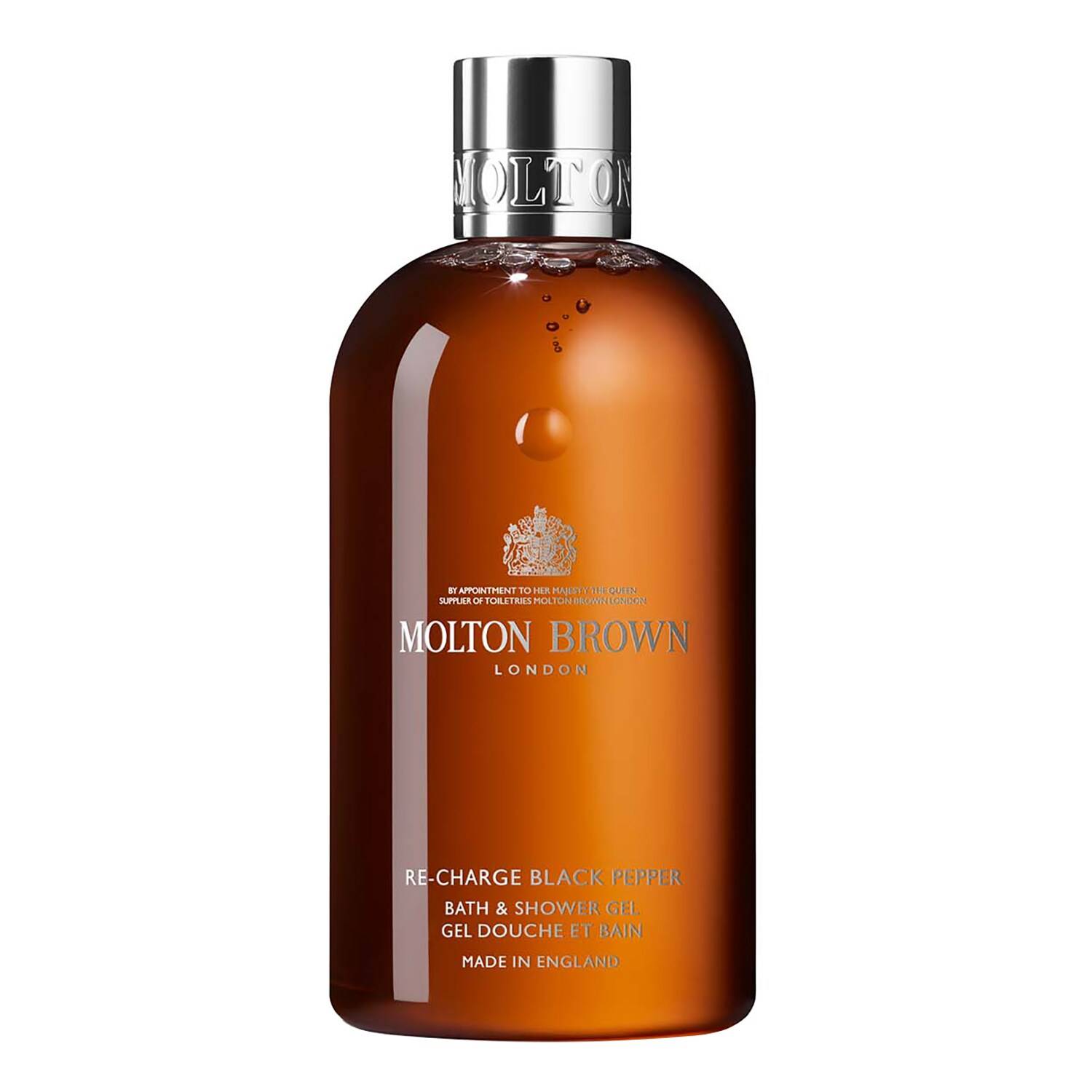 Molton Brown Re-Charge Black Pepper Bath & Shower Gel 300Ml
