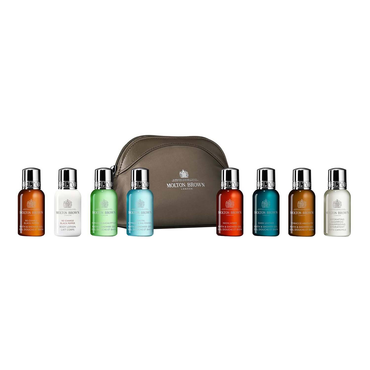 Molton Brown The Classic Explorer Body & Hair Mini Travel Bag Set