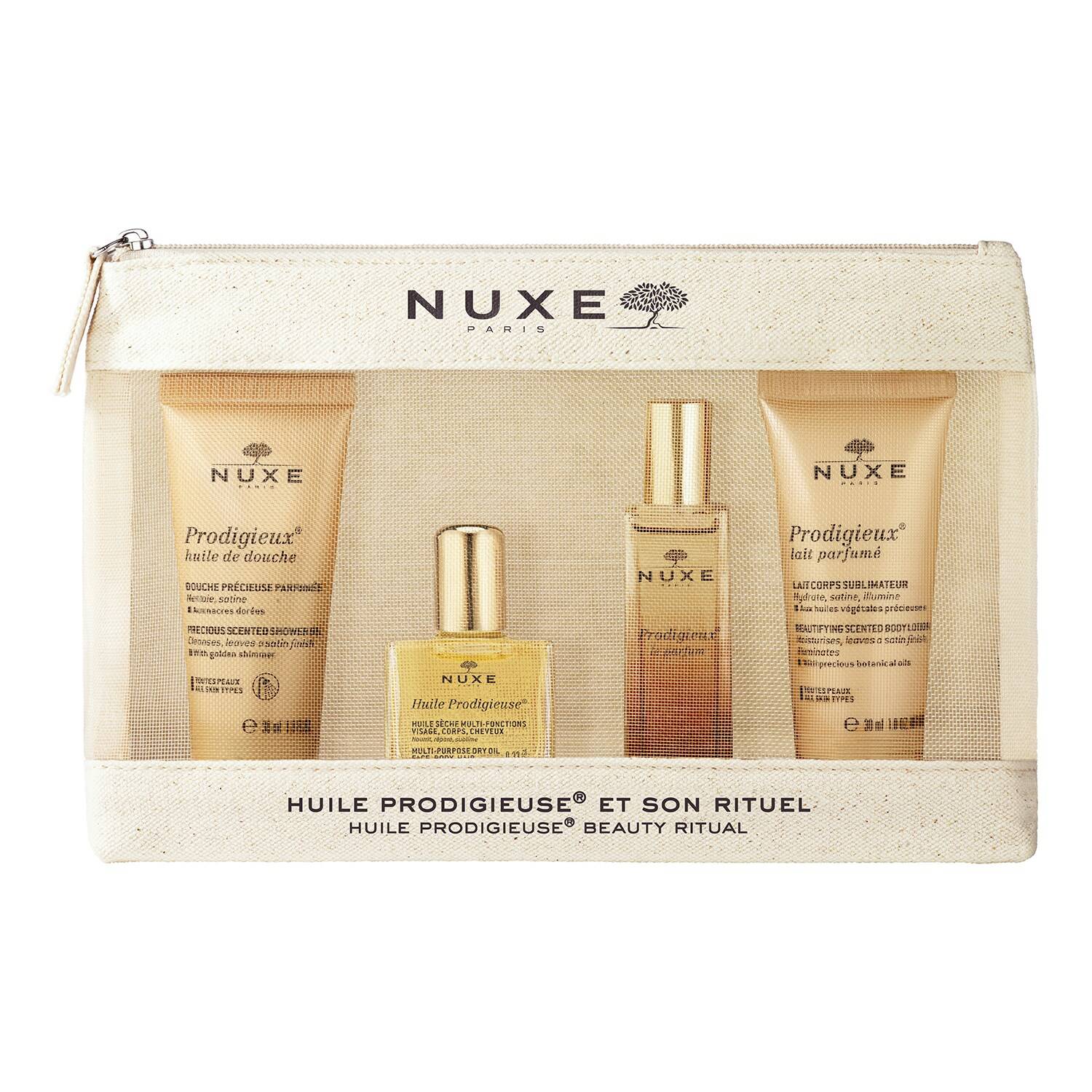 Nuxe Huile Prodigieuse Neroli Beauty Ritual Travel Kit
