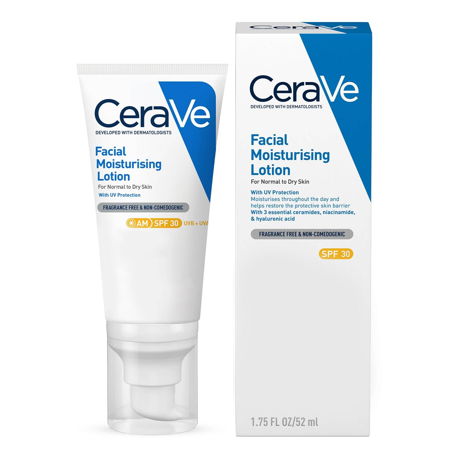 Cerave Am Facial Moisturising Lotion Spf30 52Ml