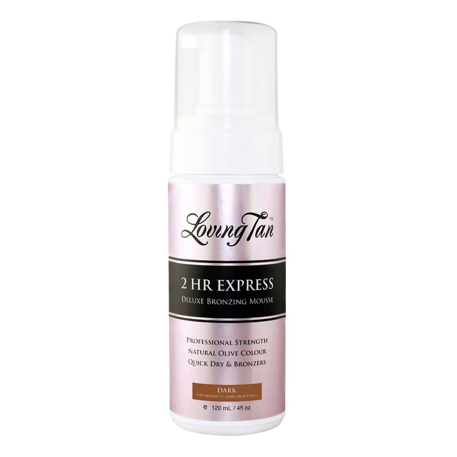 Loving Tan Hr Express Mousse Dark 120Ml Size 2