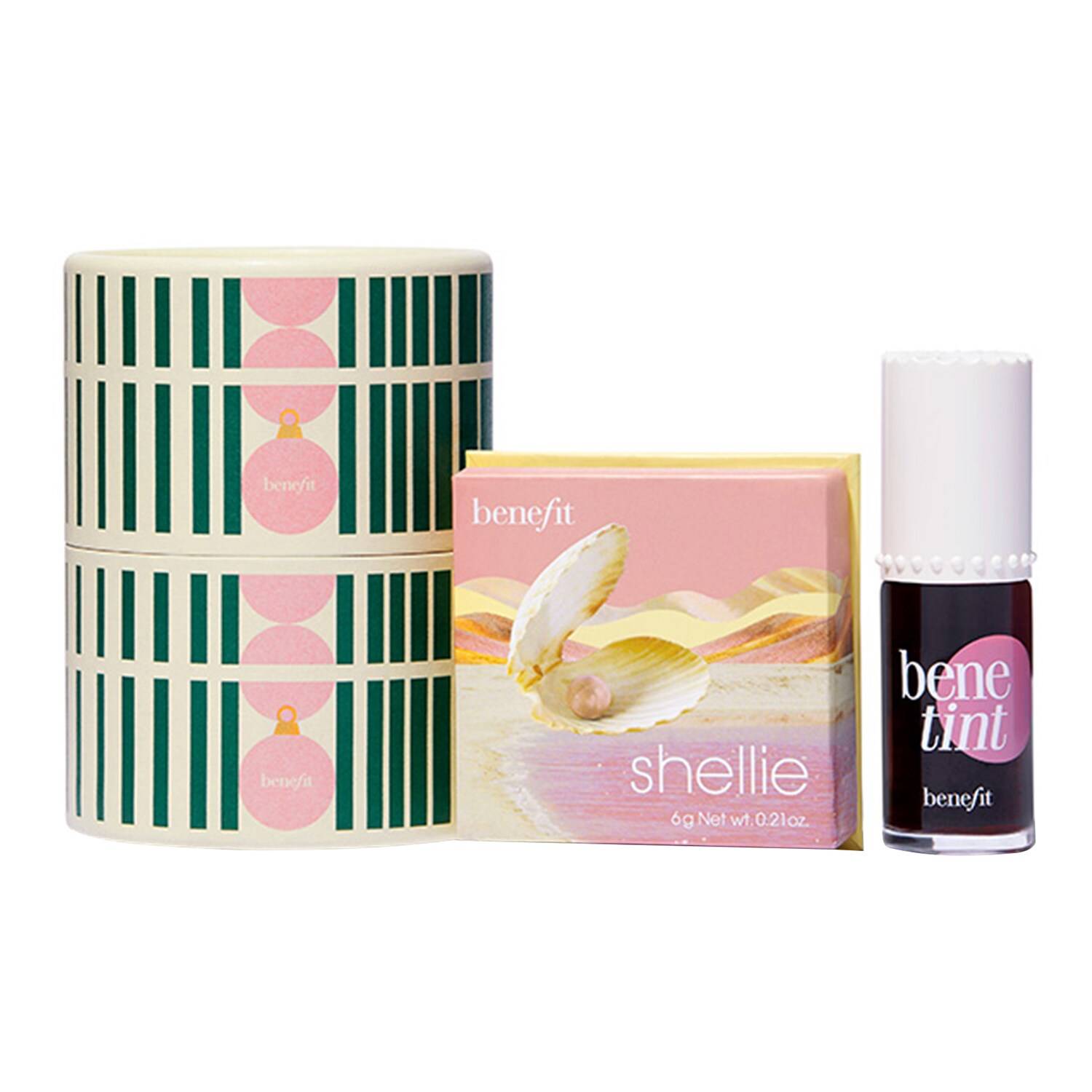 Benefit Cosmetics Mistletoe Blushin' Set Set