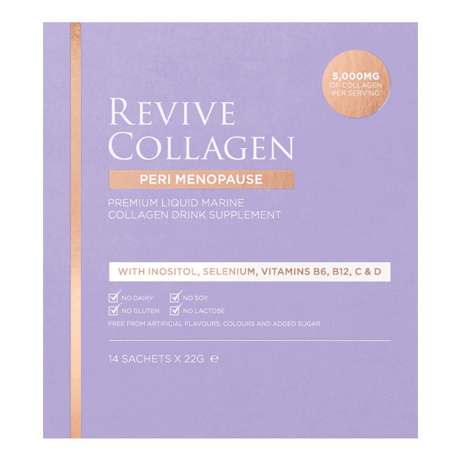Revive Collagen Peri Menopause Hydrolysed Marine Collagen Drink 14 Days