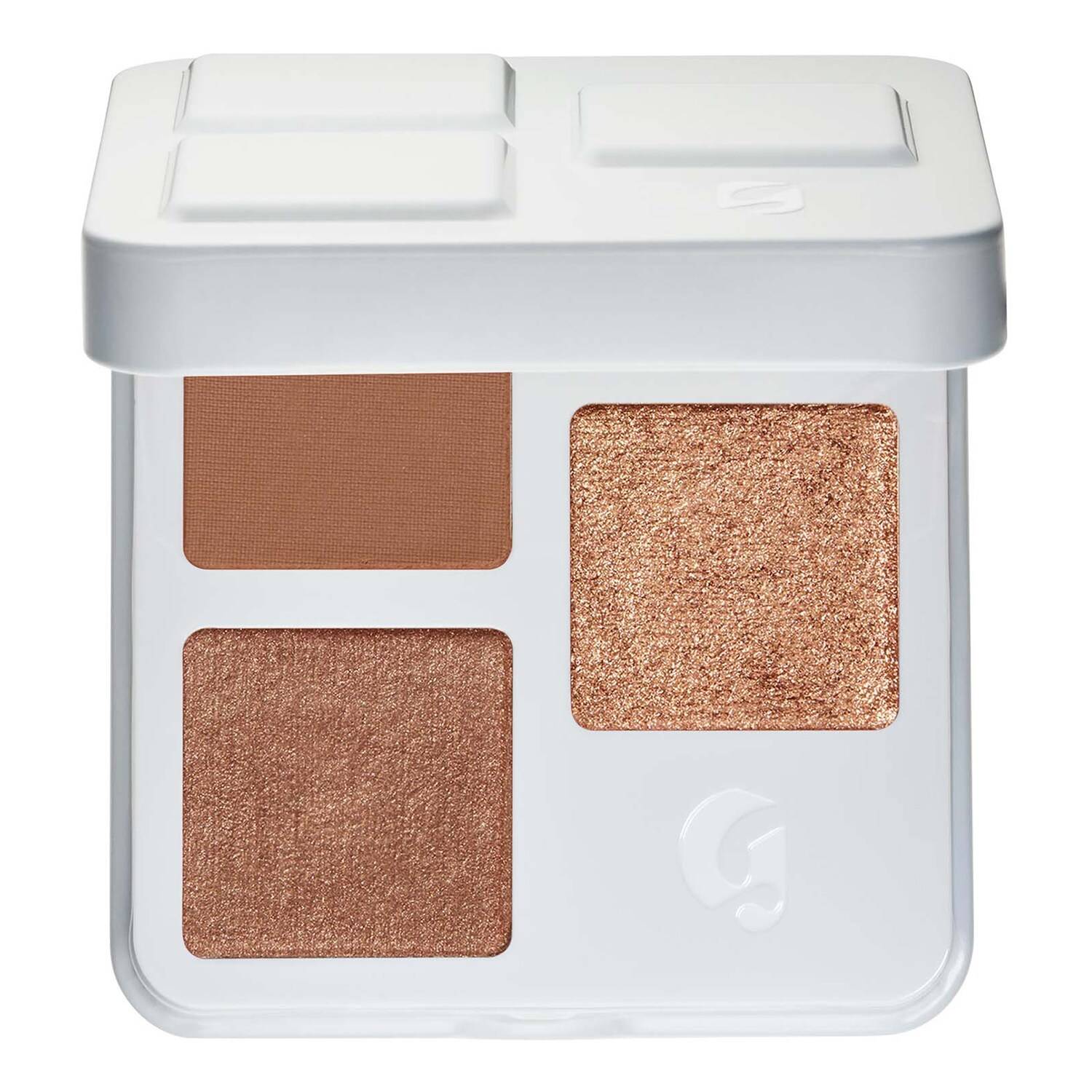 Glossier Monochromes Essential Eyeshadow Trio Palette 3.9G Teak