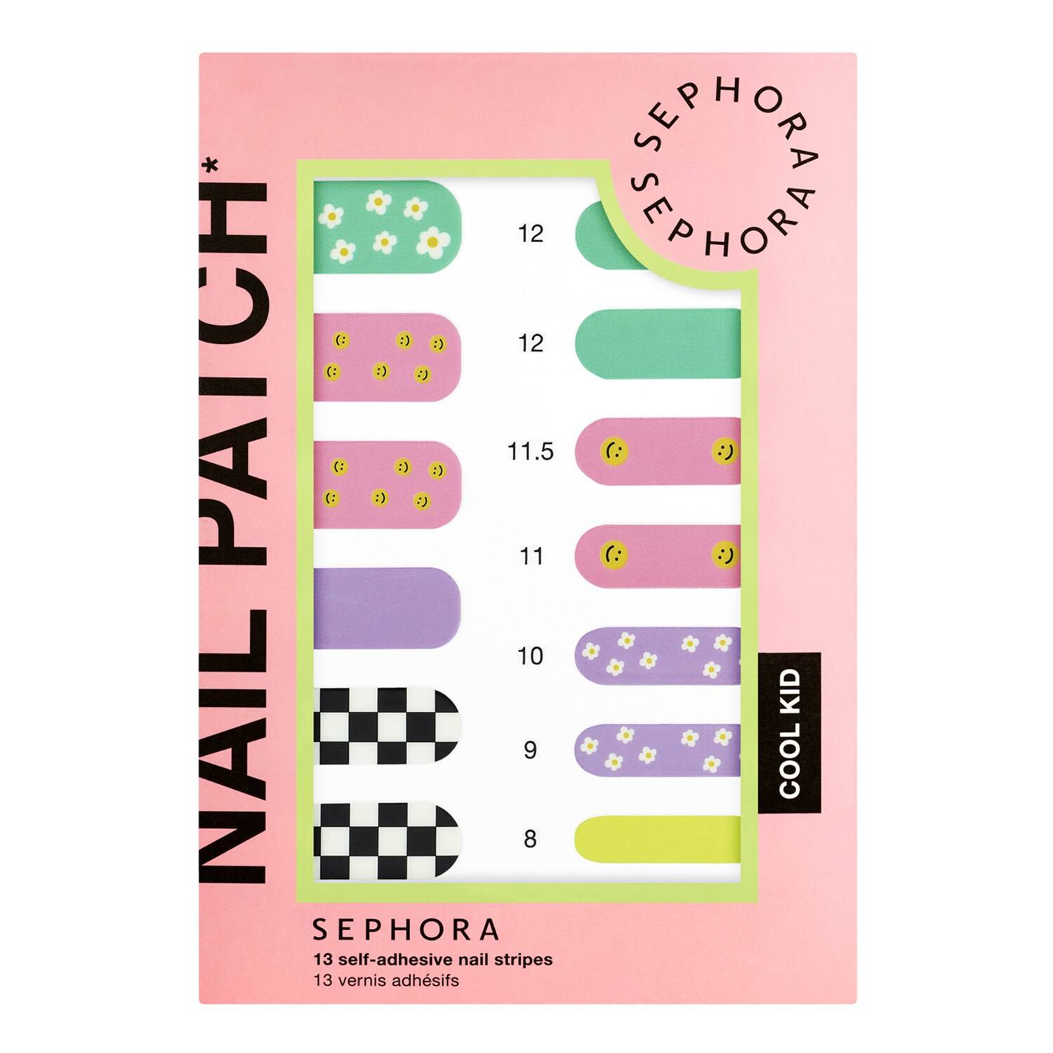 Sephora Collection Self-Adhesive Nail Stripes Kit Cool Kid