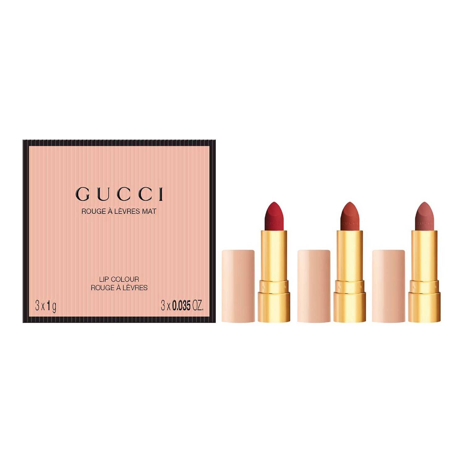 Gucci Trio Mini Matte Lipstick Giftset - Sephora Exclusive Giftset